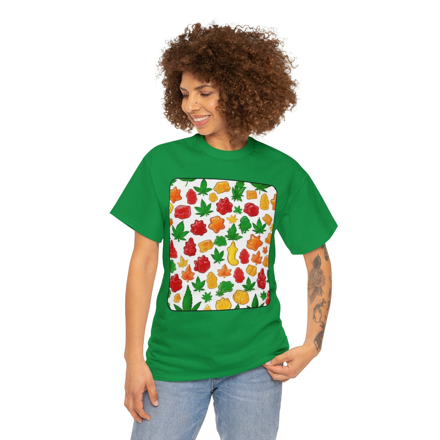 Unisex Heavy Cotton Tee Cannabis Enthusiast No. 8