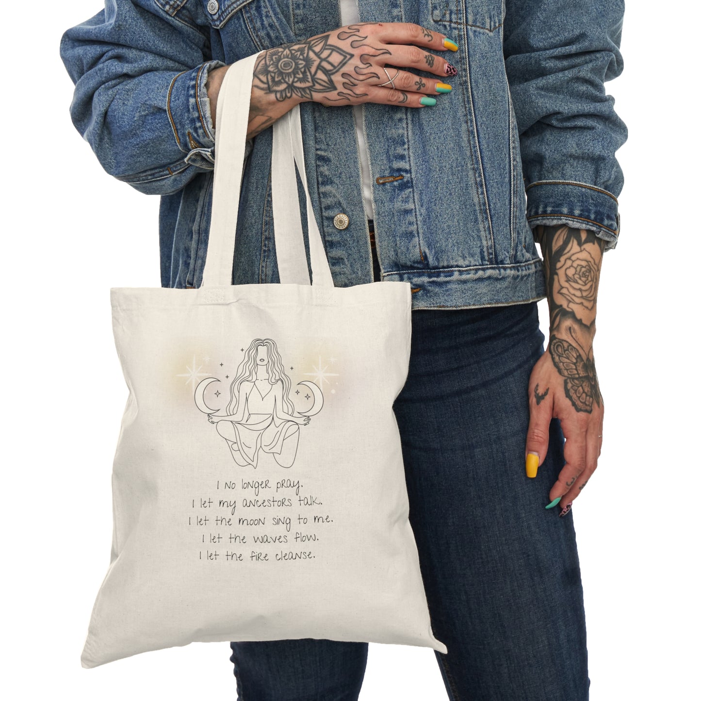 I no longer pray Natural Tote Bag
