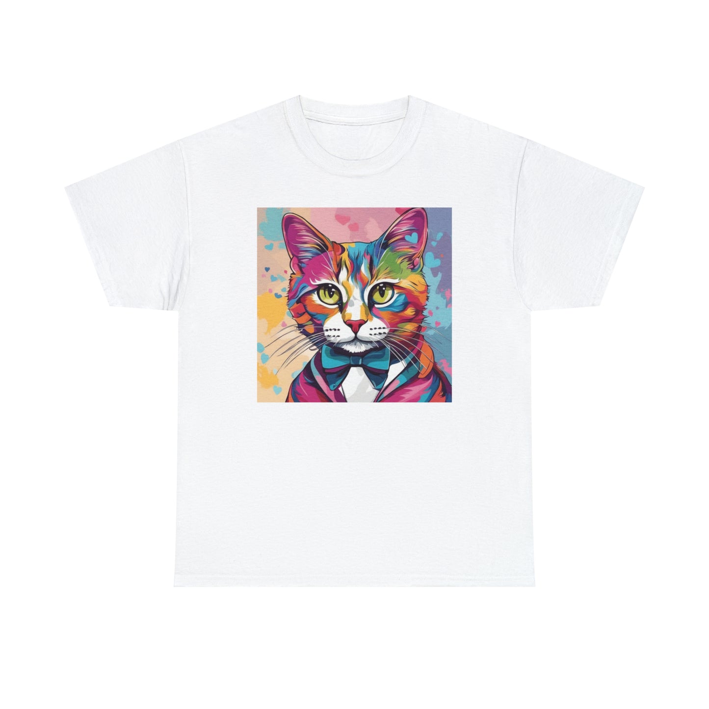 Mr. Kitty Cat Unisex Heavy Cotton Tee