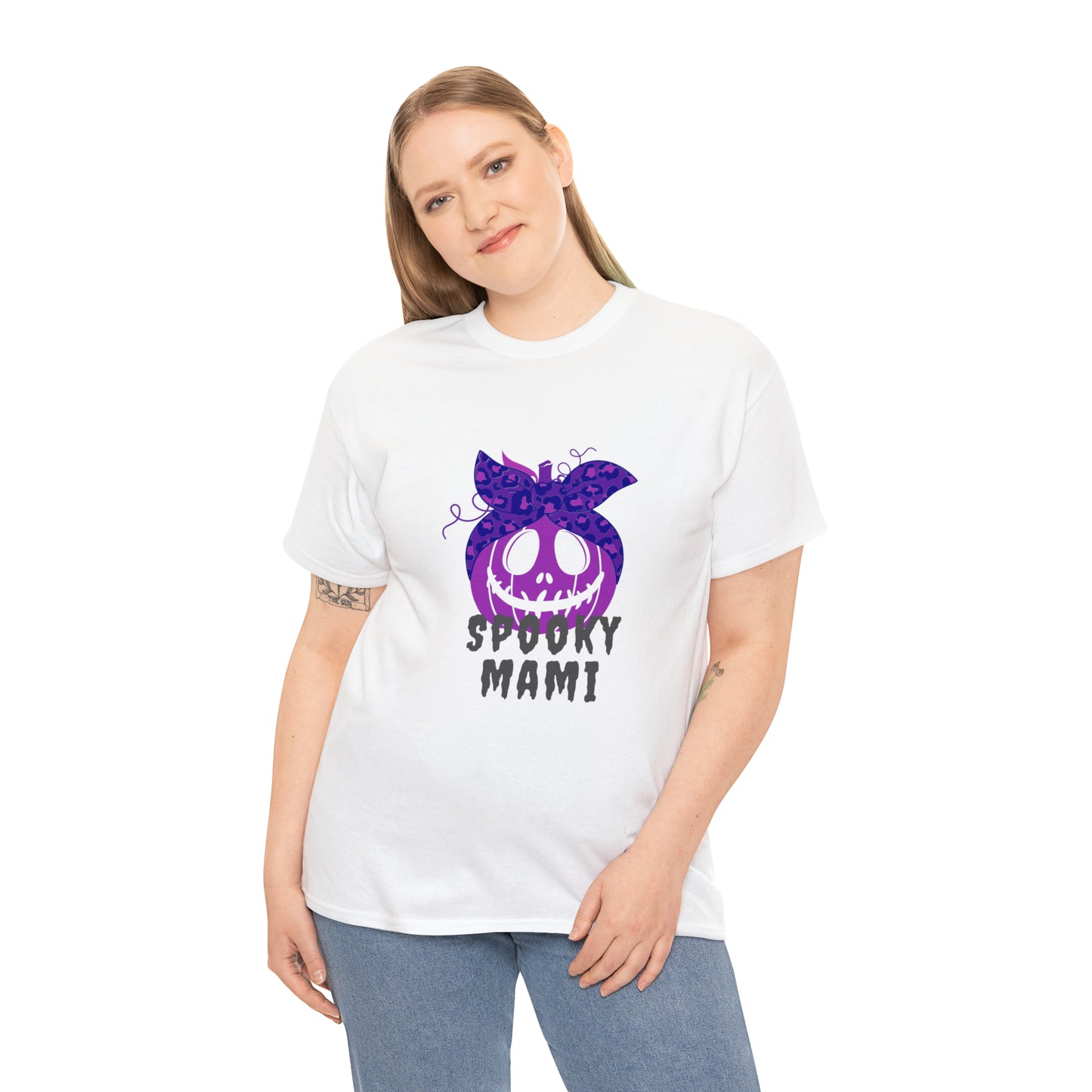 Spooky Mami Tee Tshirt Pumpking