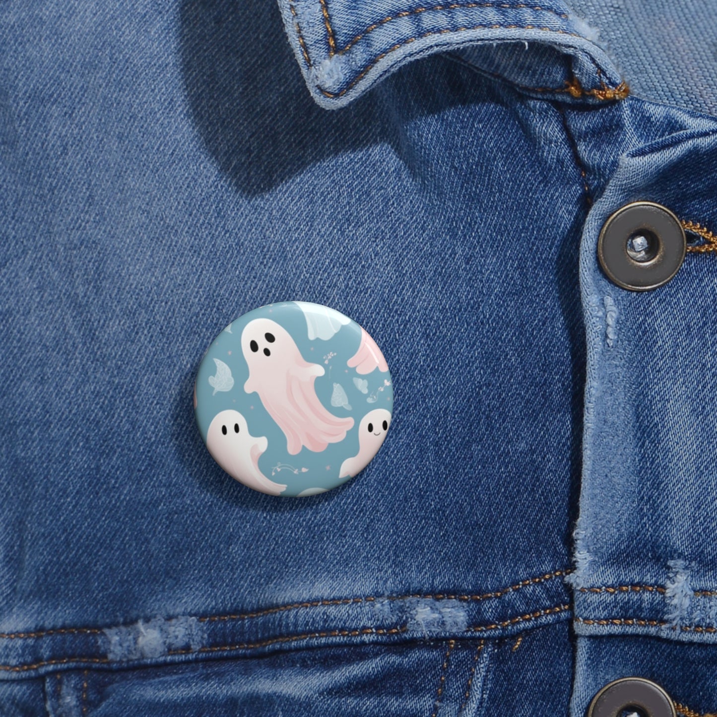 Custom Pin Buttons Discreet PRIDE