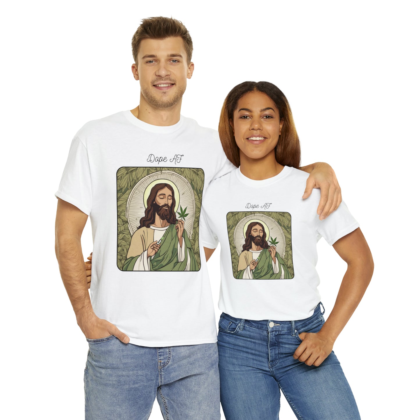 Unisex Heavy Cotton Tee Cannabis Enthusiast Series Dope
