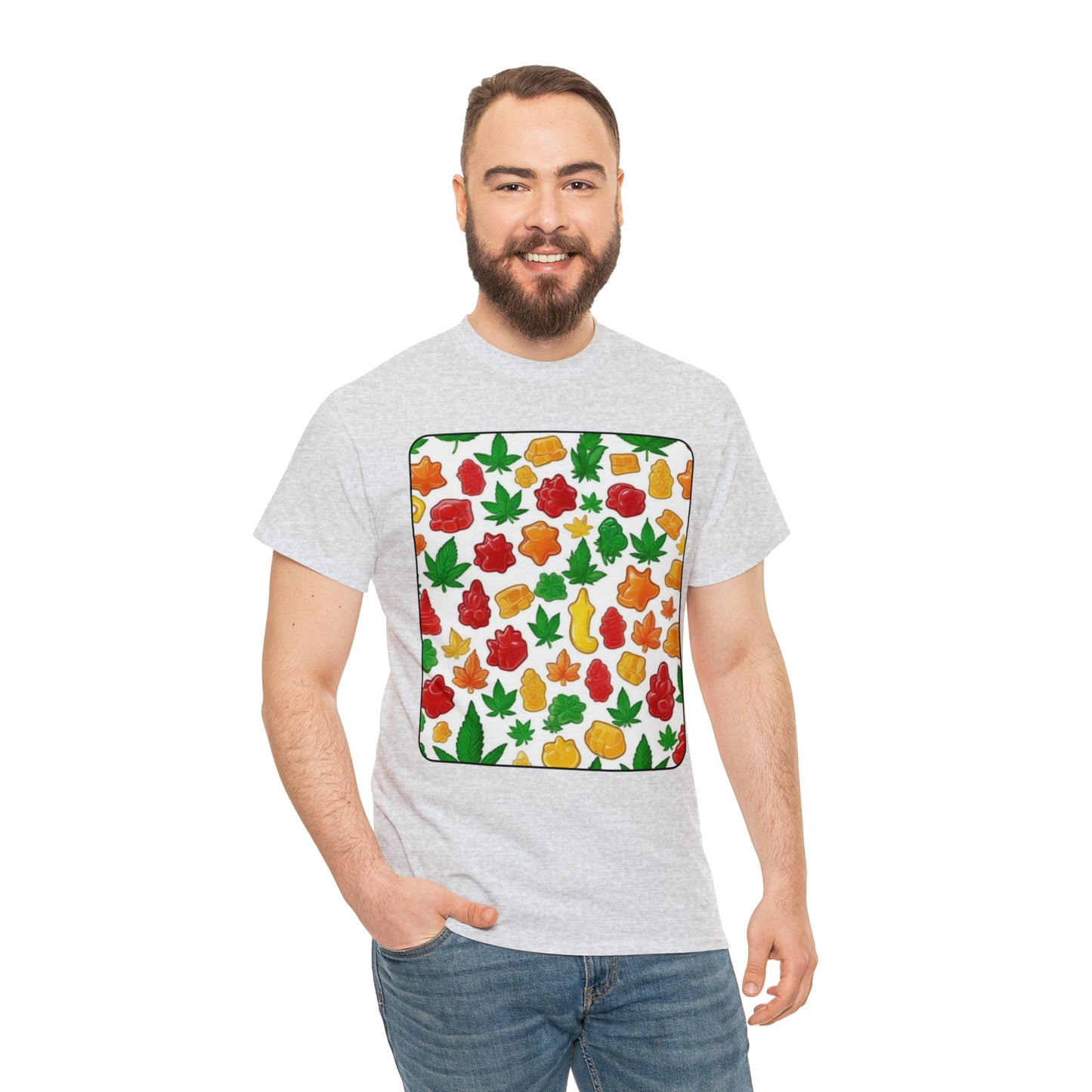 Unisex Heavy Cotton Tee Cannabis Enthusiast No. 8