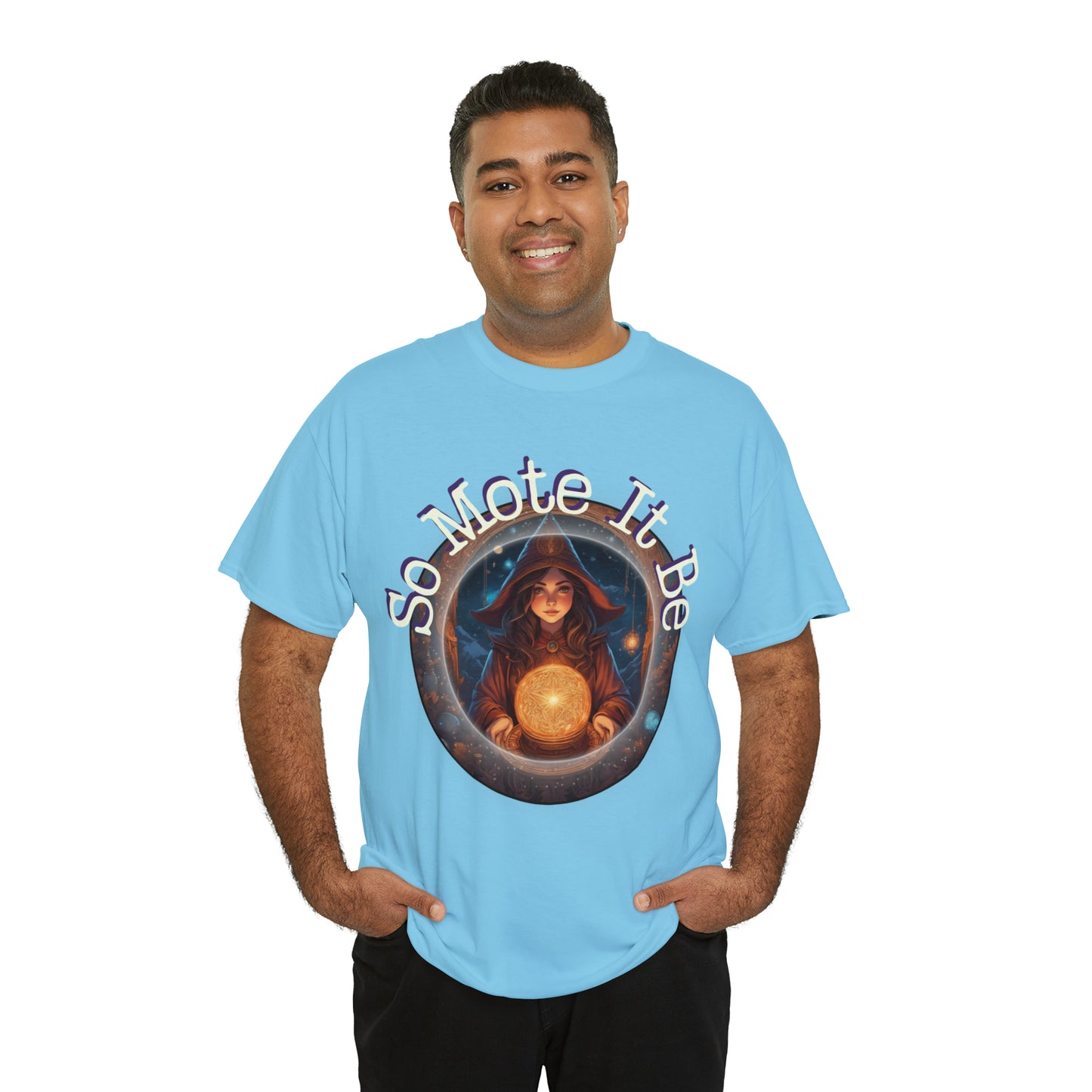 Unisex Heavy Cotton Tee So Mote It Be