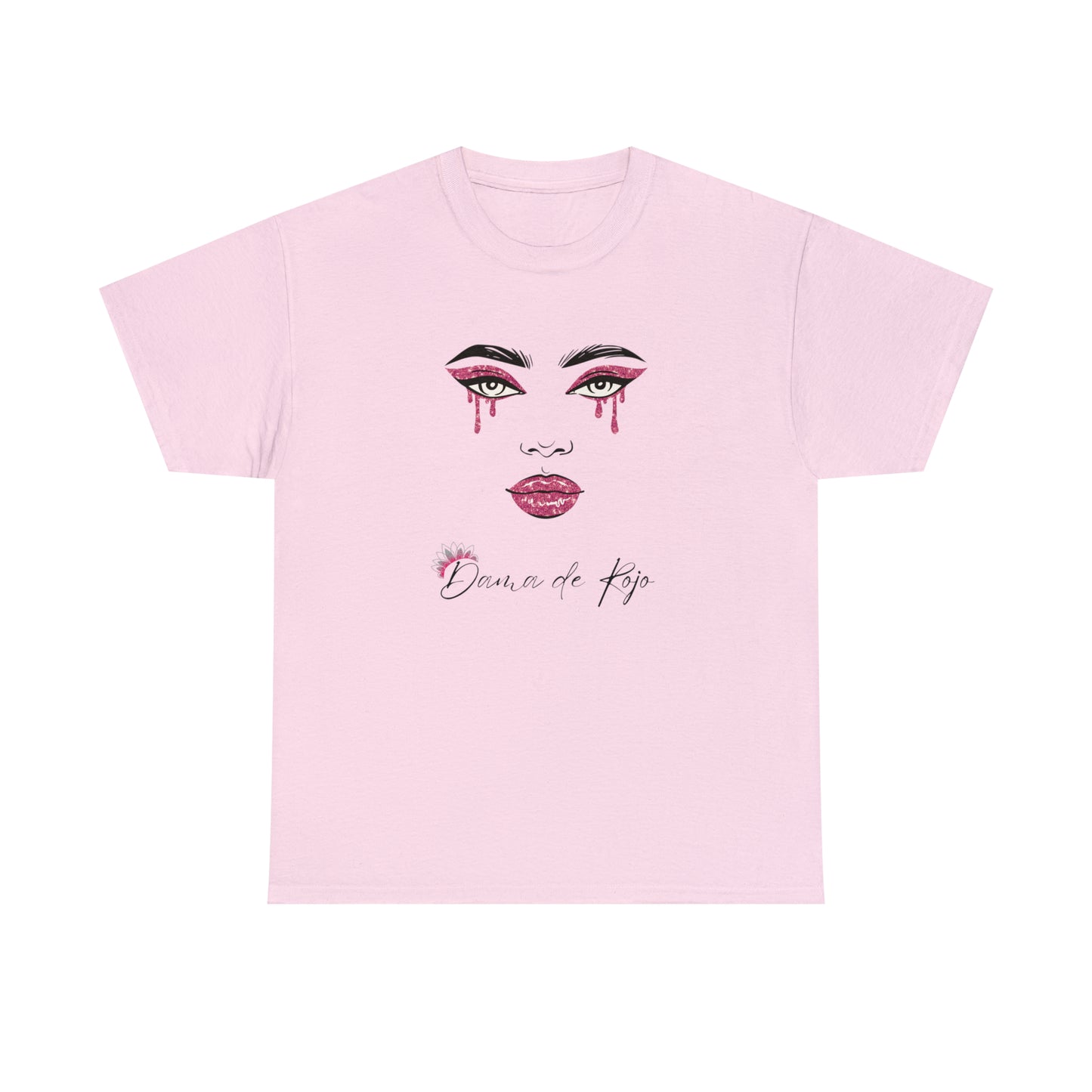 Dama de Rojo Graphic Tshirt Unisex Heavy Cotton Tee