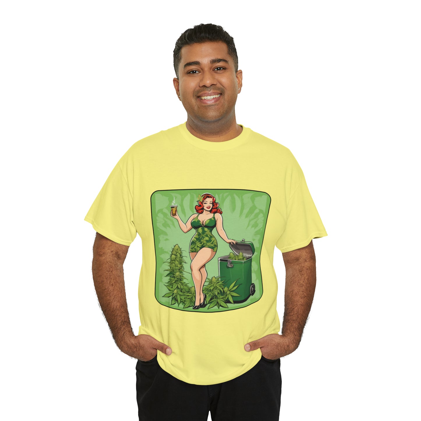 Unisex Heavy Cotton Tee Cannabis Enthusiast No. 12