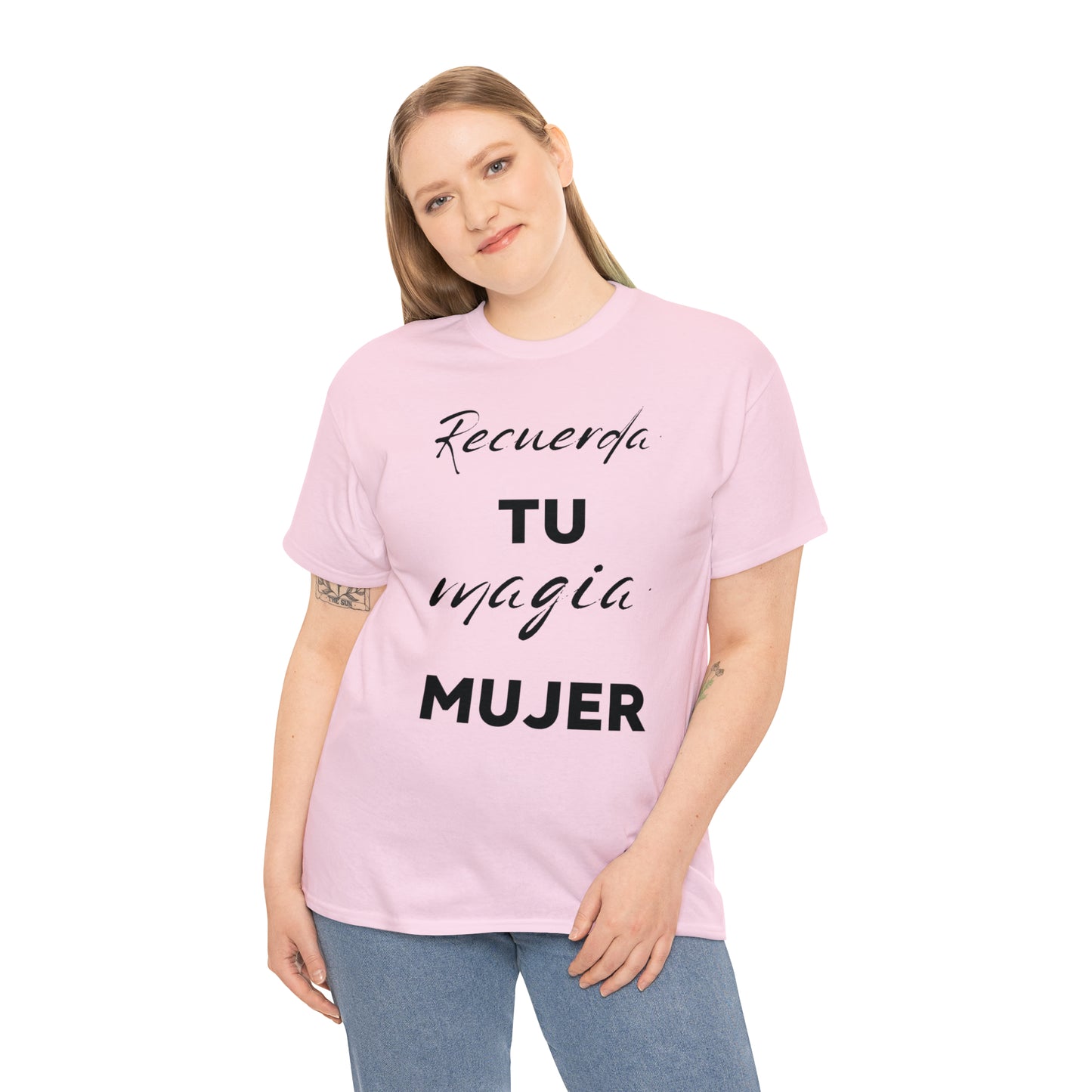 Recuerda Tu Magia Mujer Unisex Heavy Cotton Tee