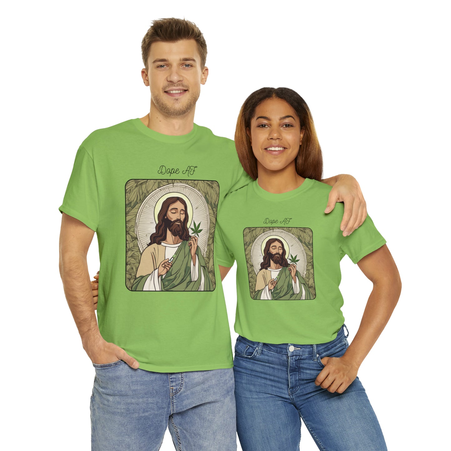 Unisex Heavy Cotton Tee Cannabis Enthusiast Series Dope