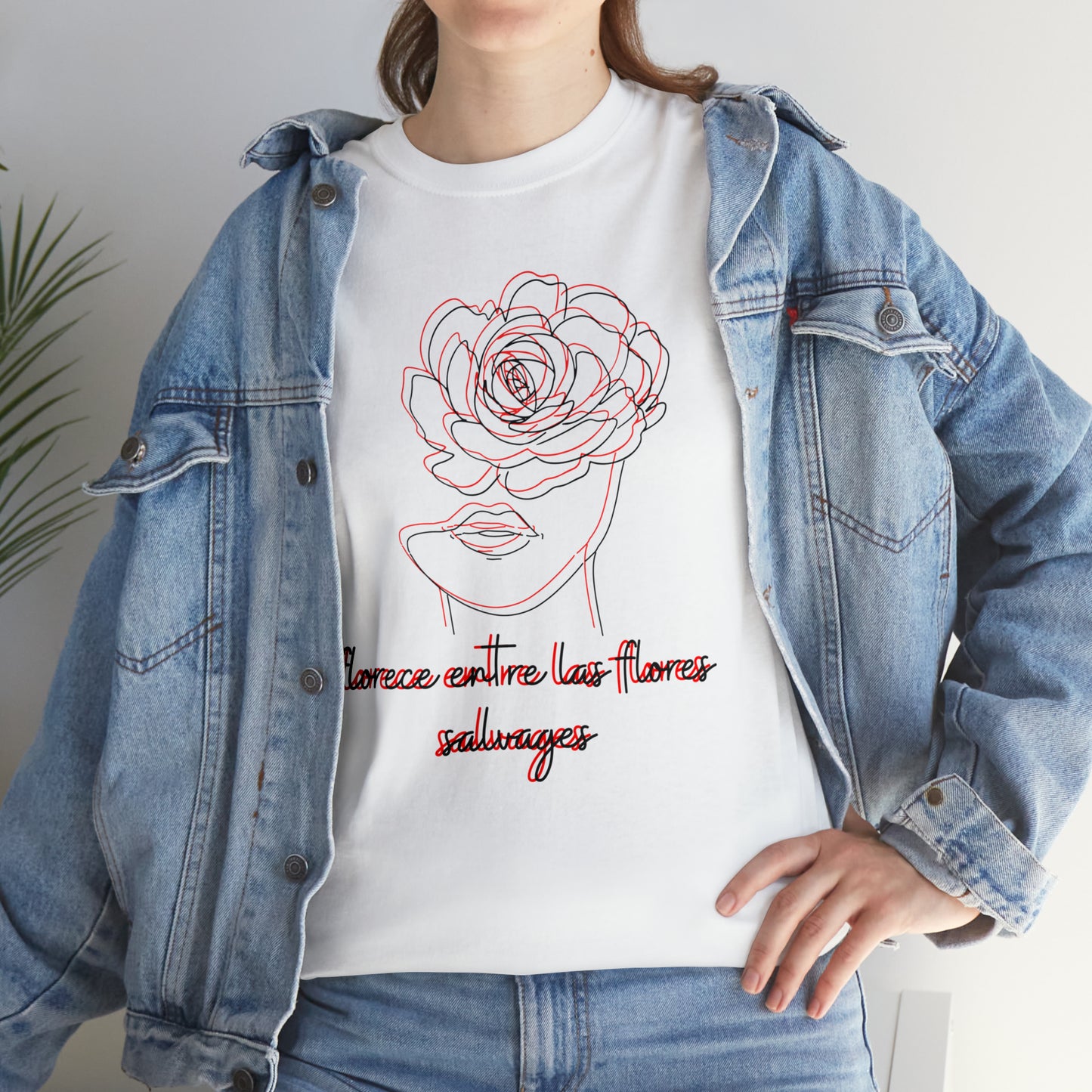 Florece Graphic Tshirt Unisex Heavy Cotton Tee