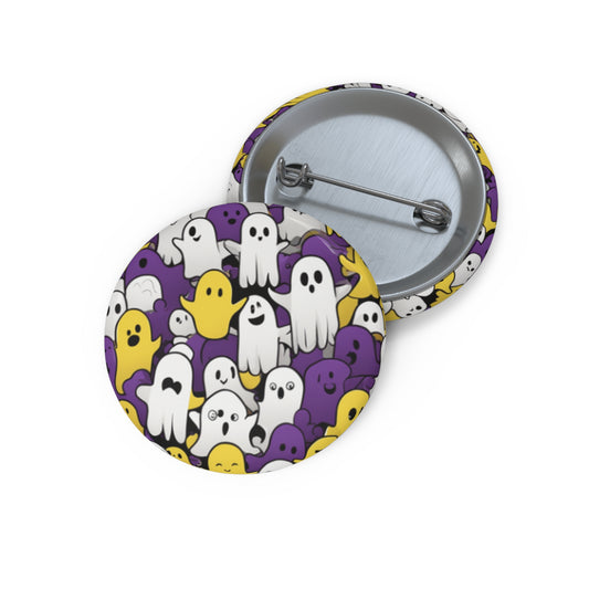 Custom Pin Buttons Discreet PRIDE