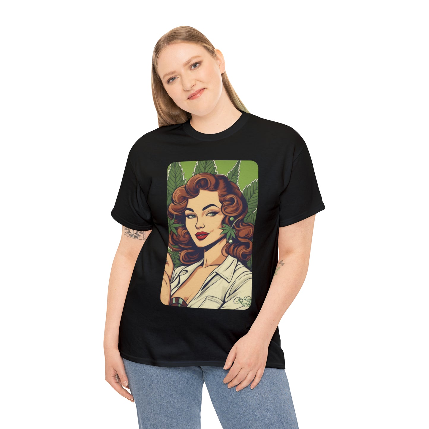Unisex Heavy Cotton Tee Cannabis Enthusiast No. 10