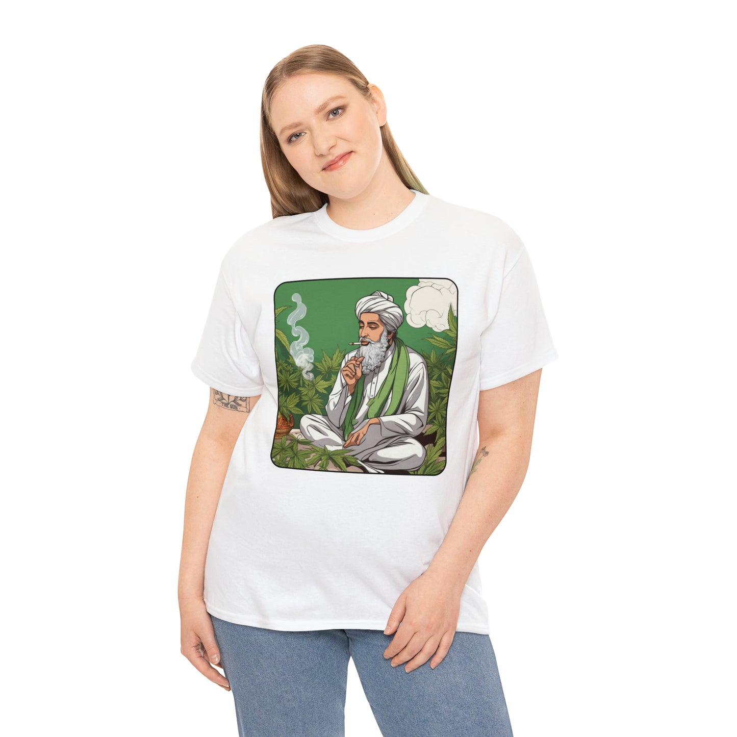 Unisex Heavy Cotton Tee Cannabis Enthusiast No.5