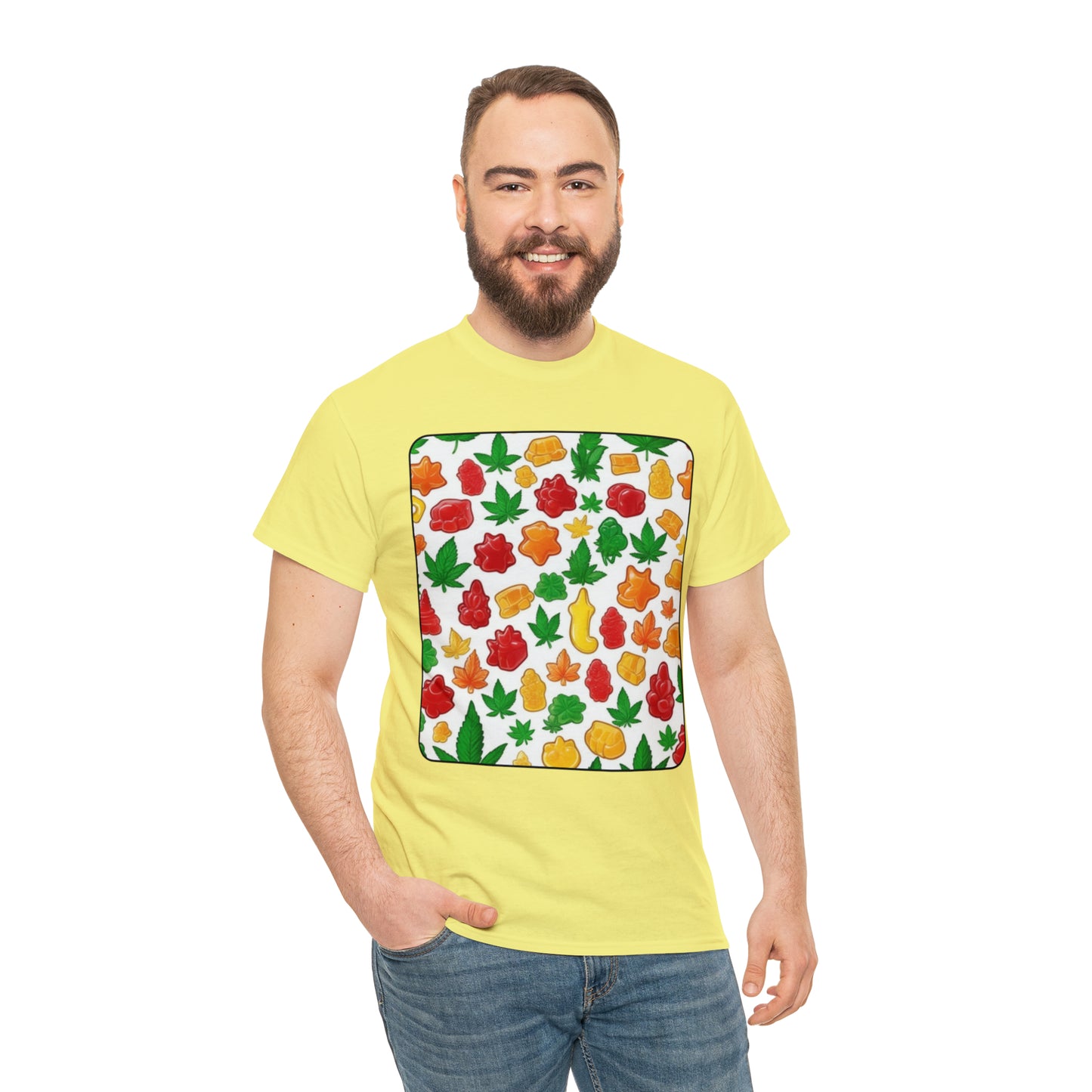 Unisex Heavy Cotton Tee Cannabis Enthusiast No. 8