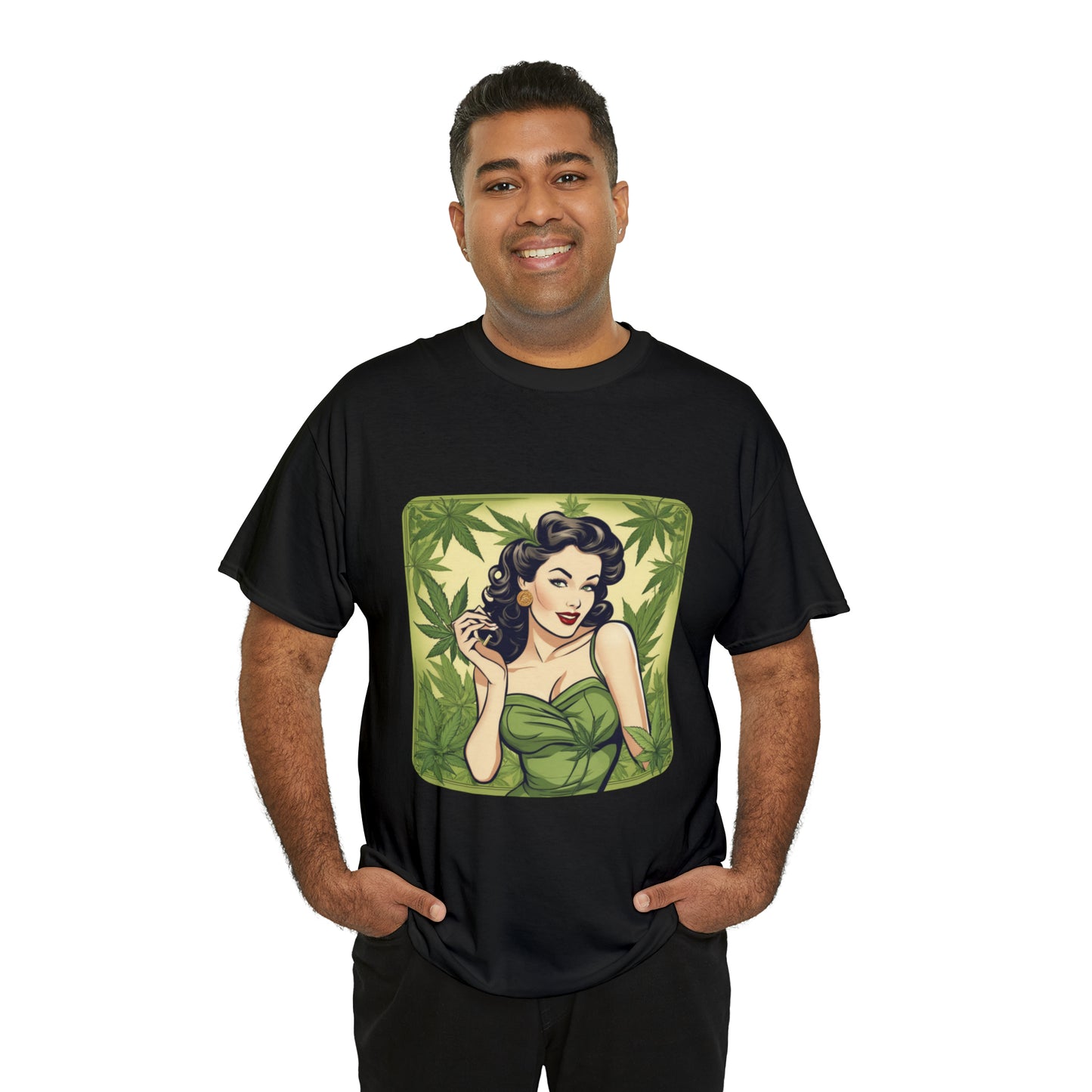 Unisex Heavy Cotton Tee Cannabis Enthusiast No. 11