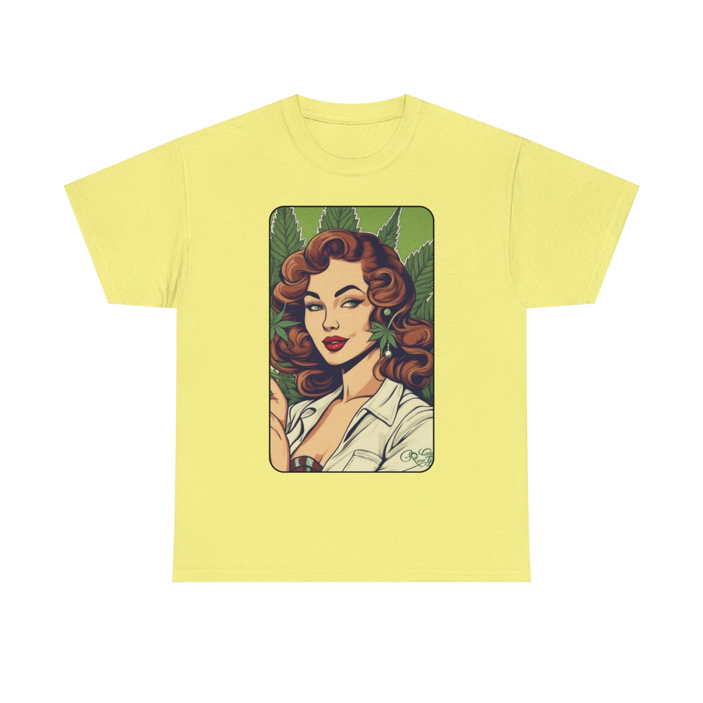 Unisex Heavy Cotton Tee Cannabis Enthusiast No. 10