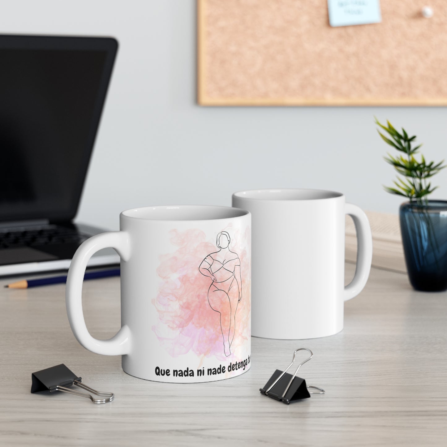 Que Nada Detenga Tu Vuelo Ceramic Mug 11oz