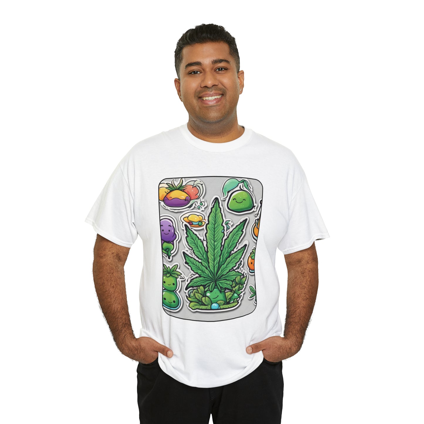 Unisex Heavy Cotton Tee Cannabis Enthusiast No. 9
