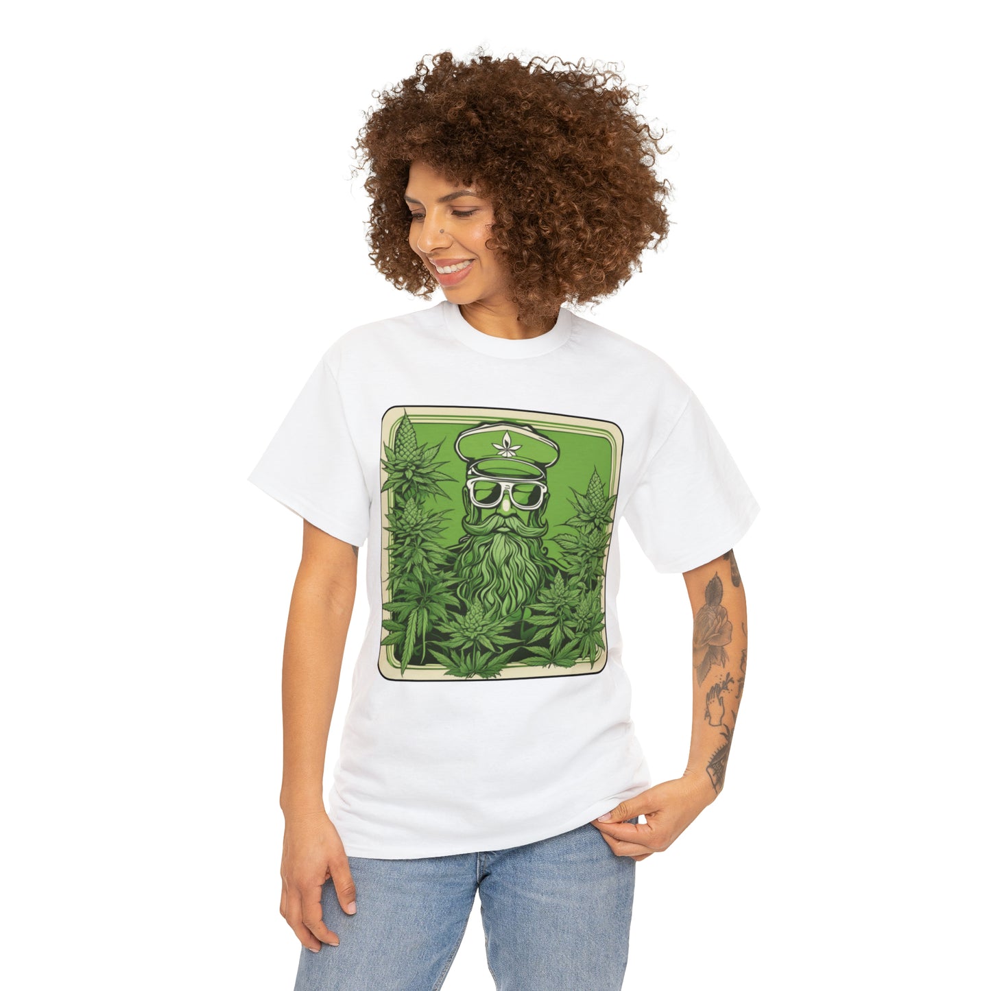 Unisex Heavy Cotton Tee Cannabis Enthusiast No.3