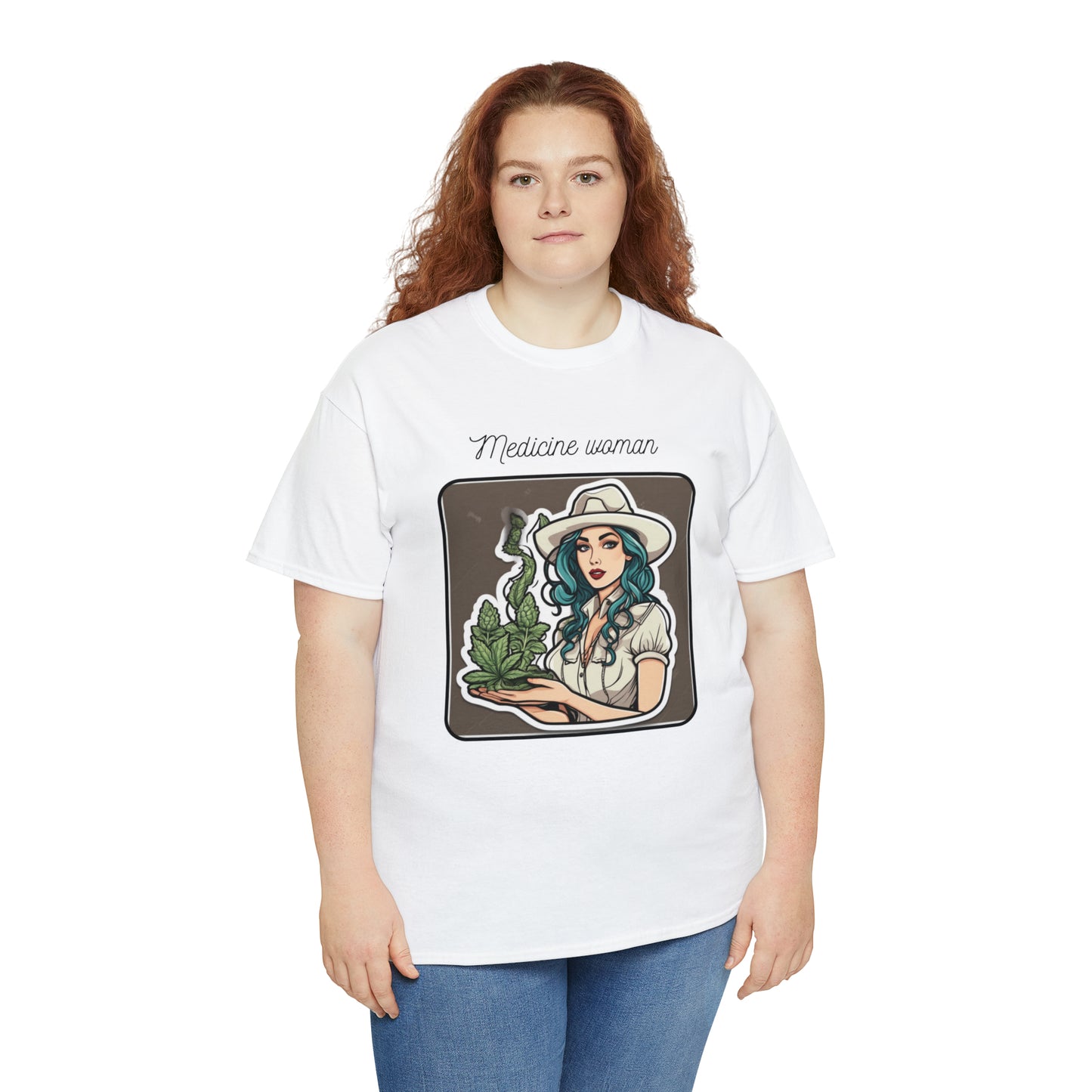 Unisex Heavy Cotton Tee Cannabis Enthusiast Series Dope AF
