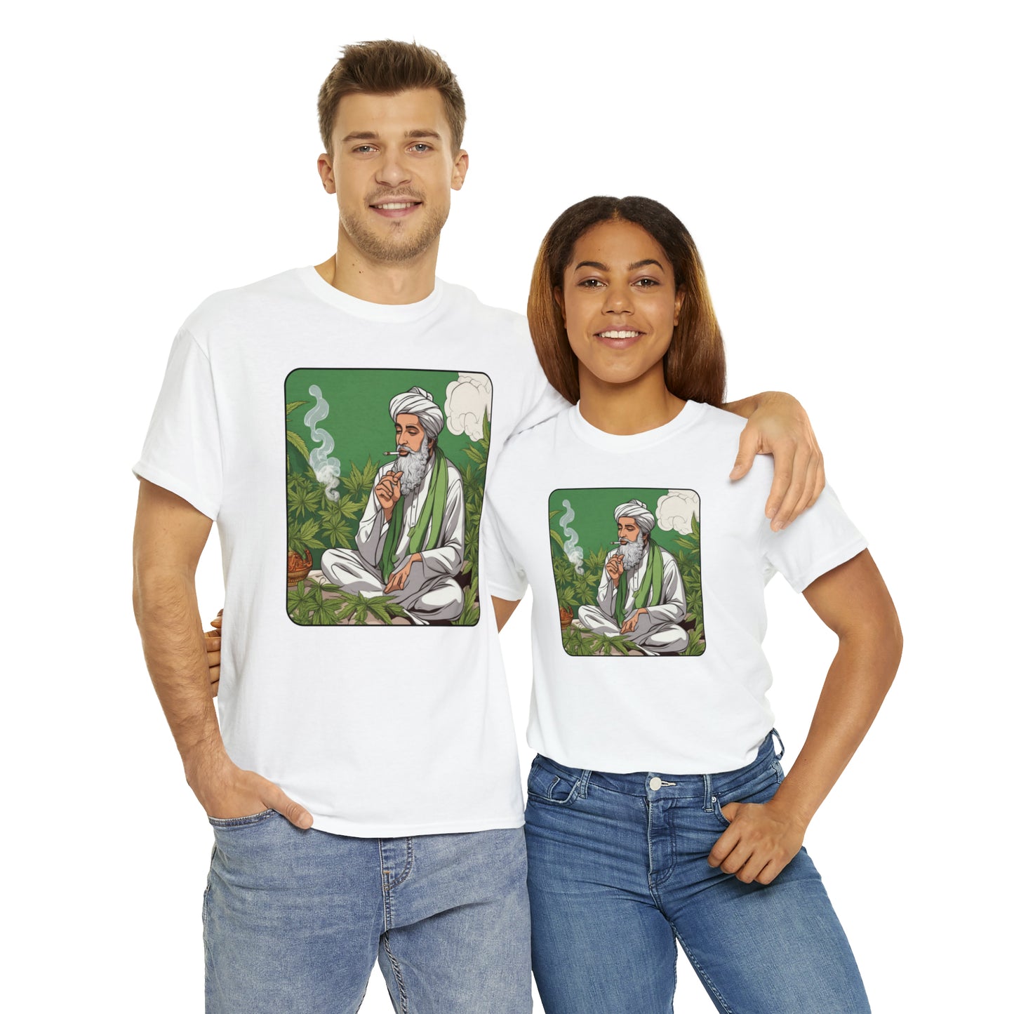 Unisex Heavy Cotton Tee Cannabis Enthusiast No.5