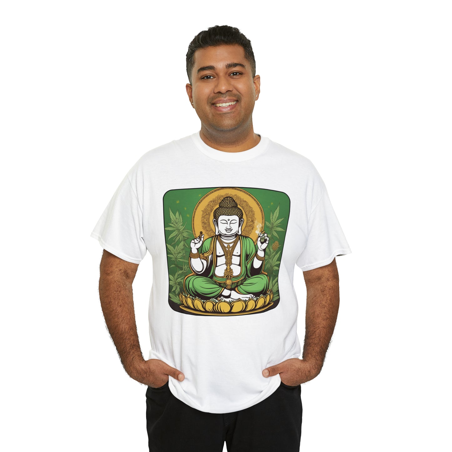 Budda Graphic Tshirt Cannabis Enthusiast Tee