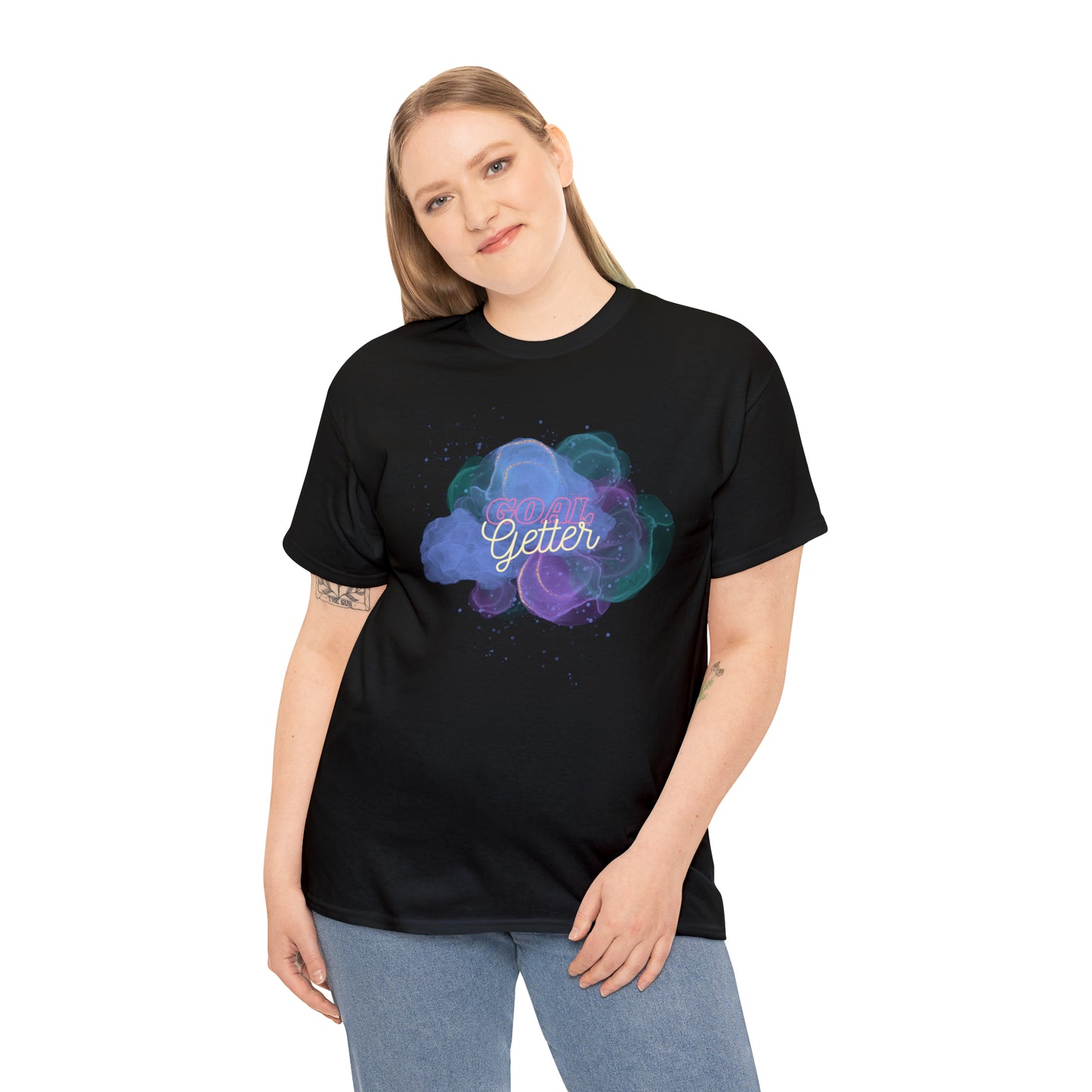 Goal Getter Graphic Tshirt Unisex Heavy Cotton Tee