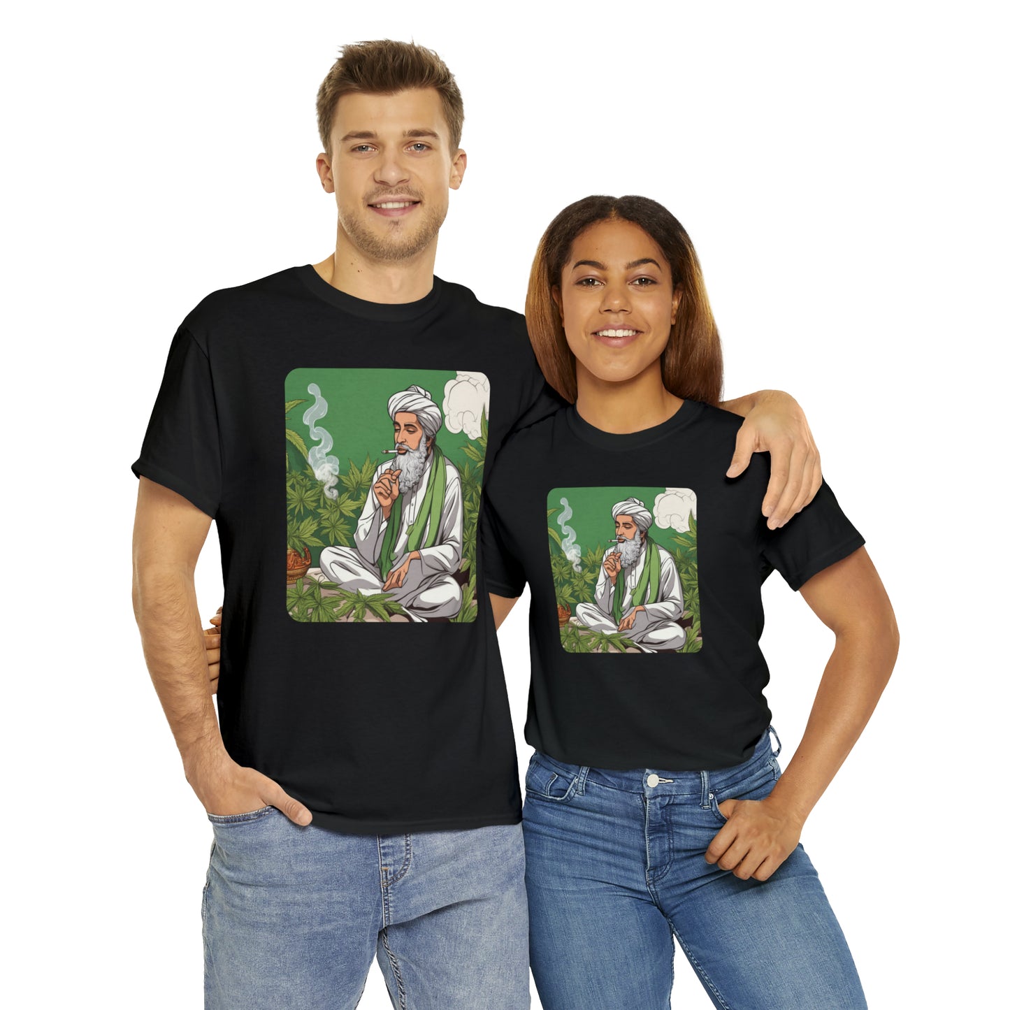 Unisex Heavy Cotton Tee Cannabis Enthusiast No.5