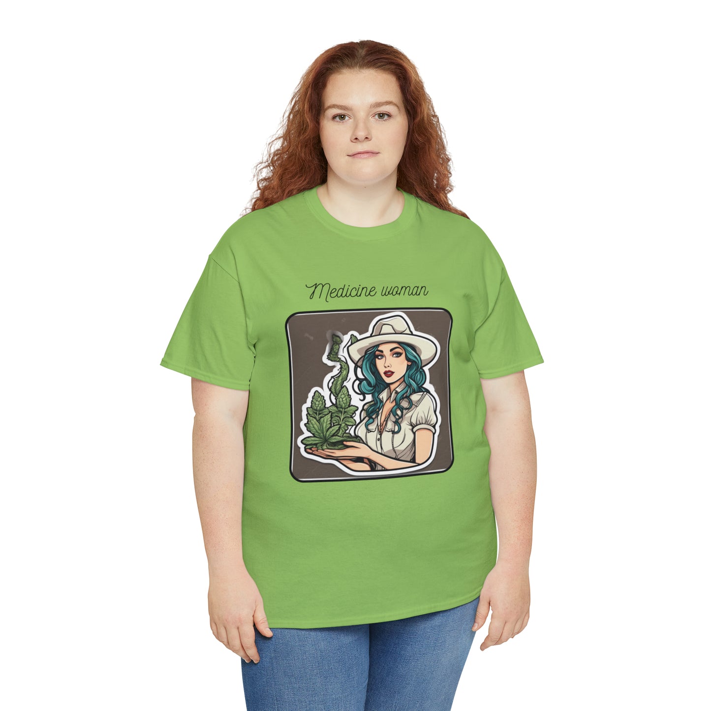 Unisex Heavy Cotton Tee Cannabis Enthusiast Series Dope AF