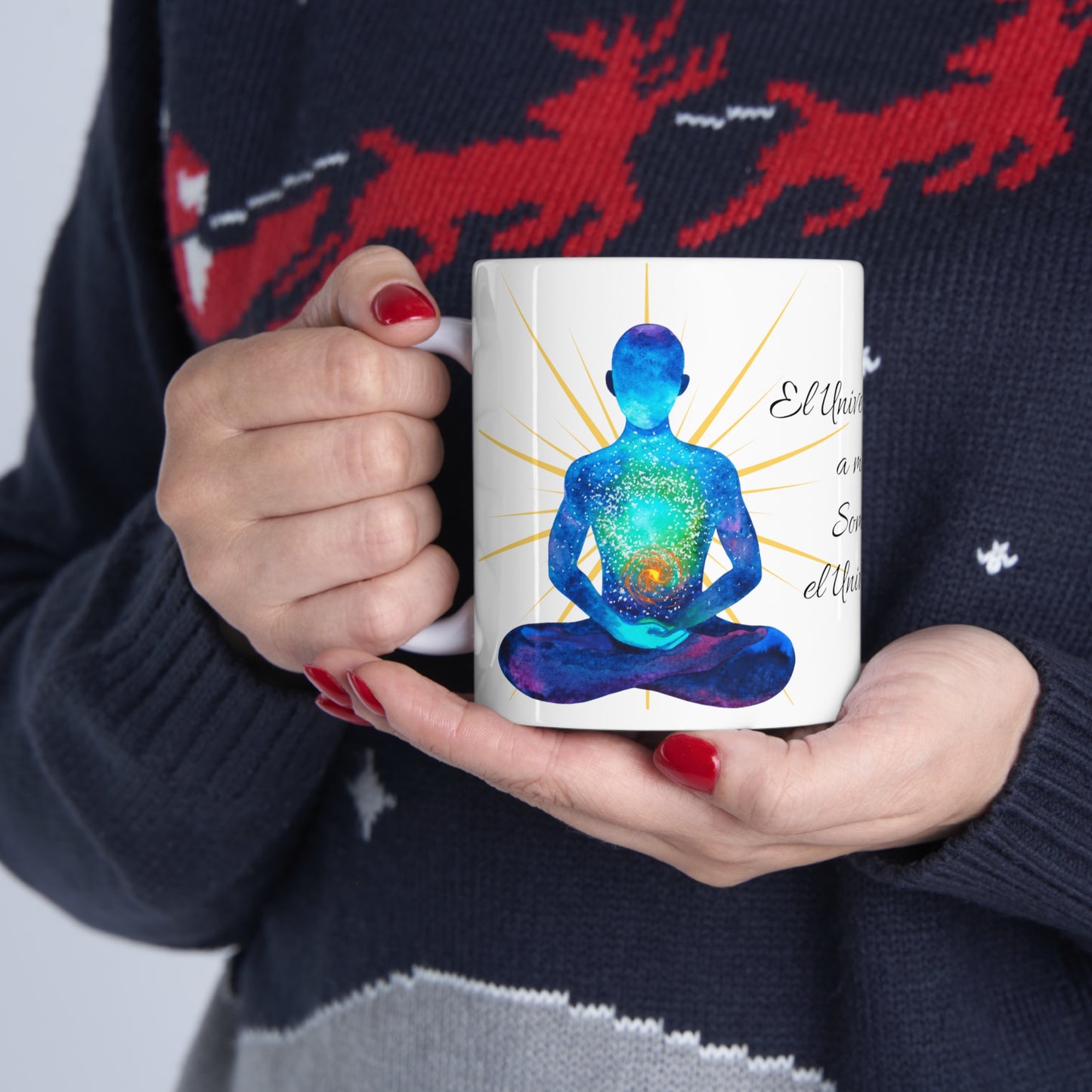 El Universo Conspira Ceramic Mug 11oz