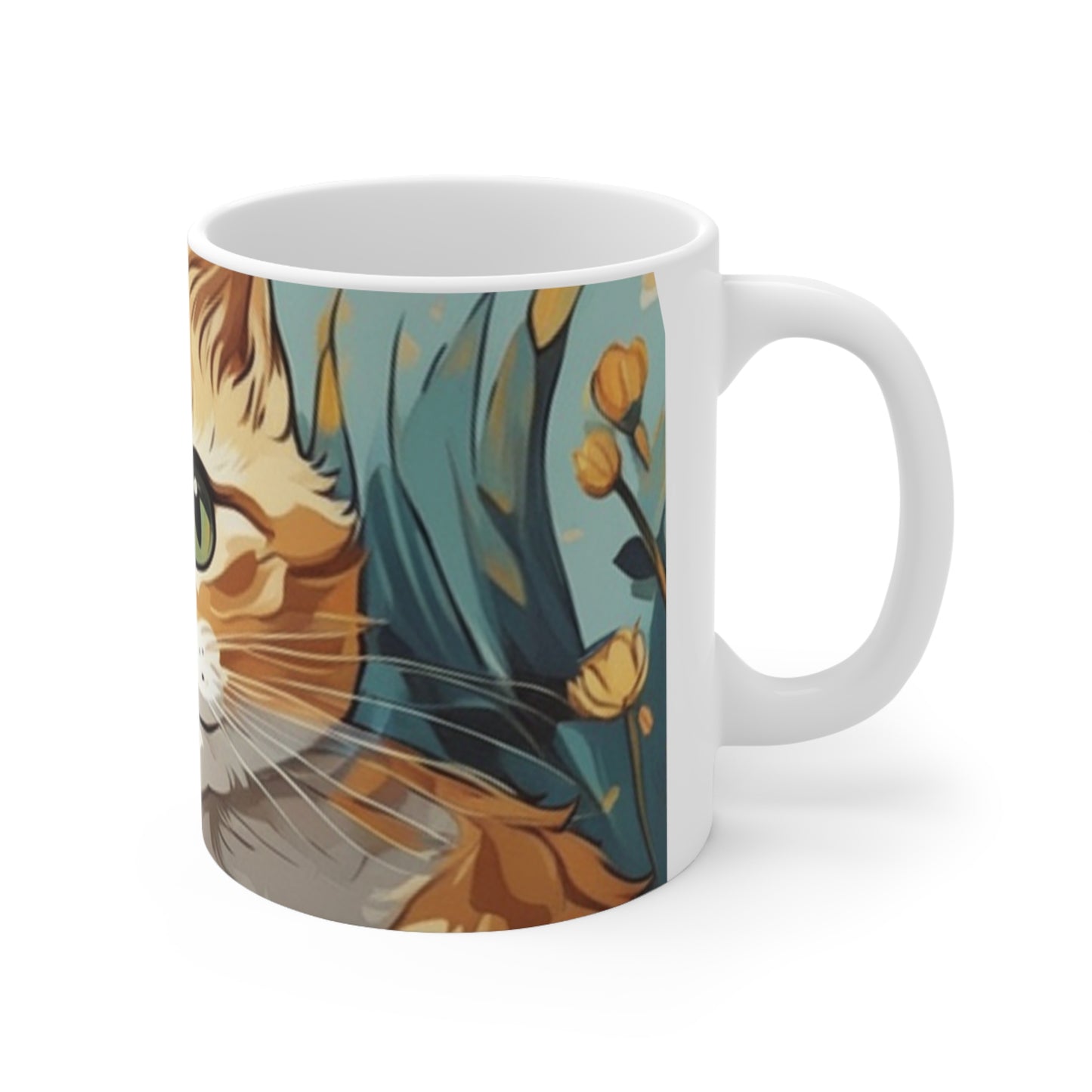 Ceramic Mug 11oz Kitten Love Series