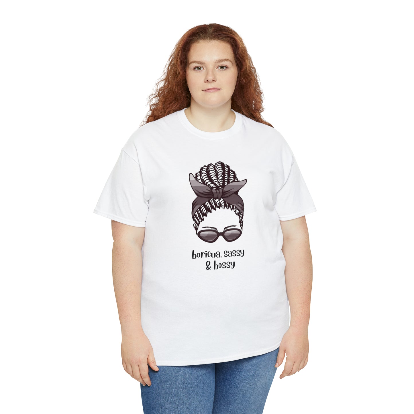 Boricua, Sassy & Bossy Tshirt Graphic Tee