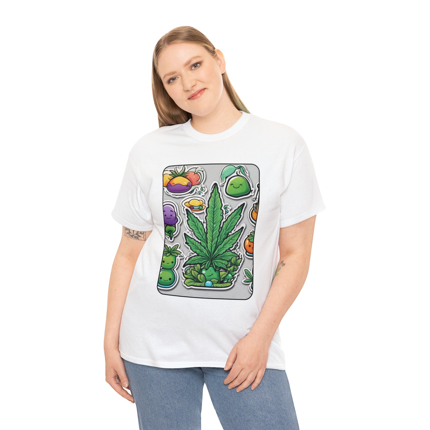 Unisex Heavy Cotton Tee Cannabis Enthusiast No. 9