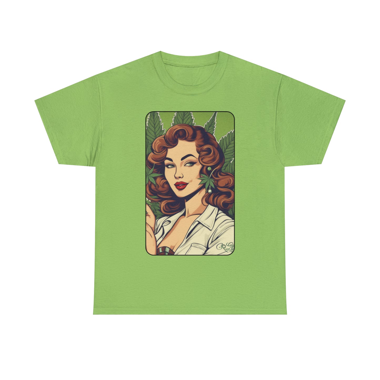 Unisex Heavy Cotton Tee Cannabis Enthusiast No. 10