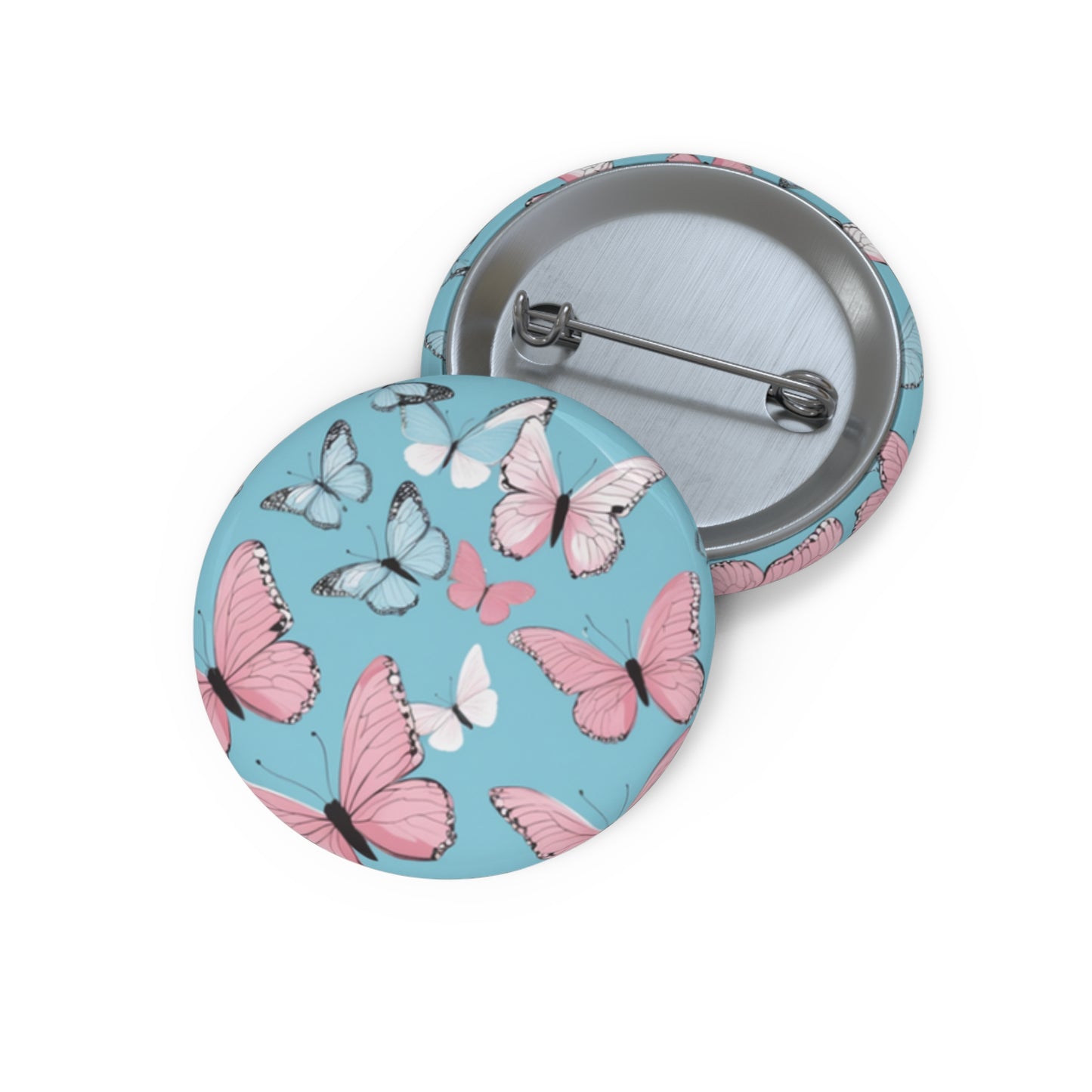 Custom Pin Buttons Discreet PRIDE