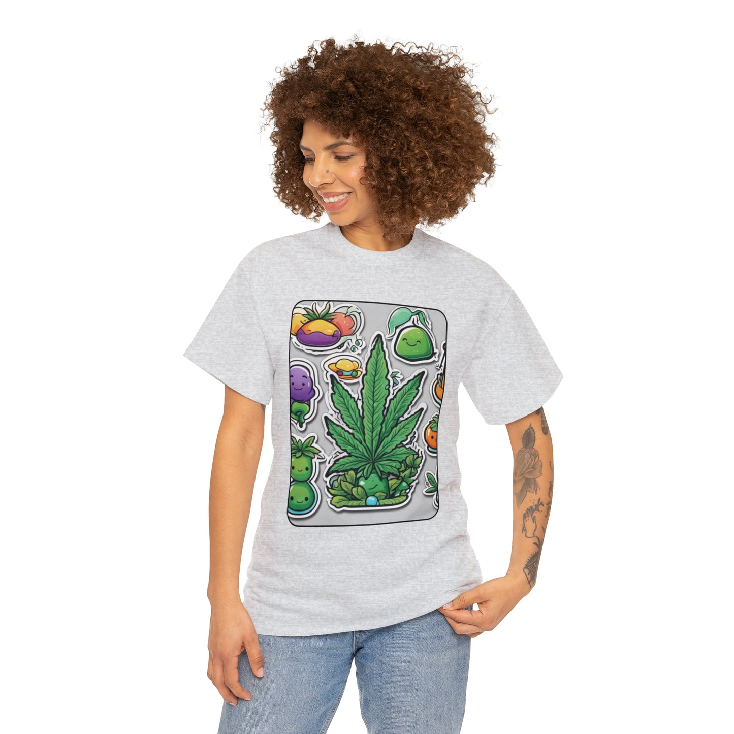 Unisex Heavy Cotton Tee Cannabis Enthusiast No. 9
