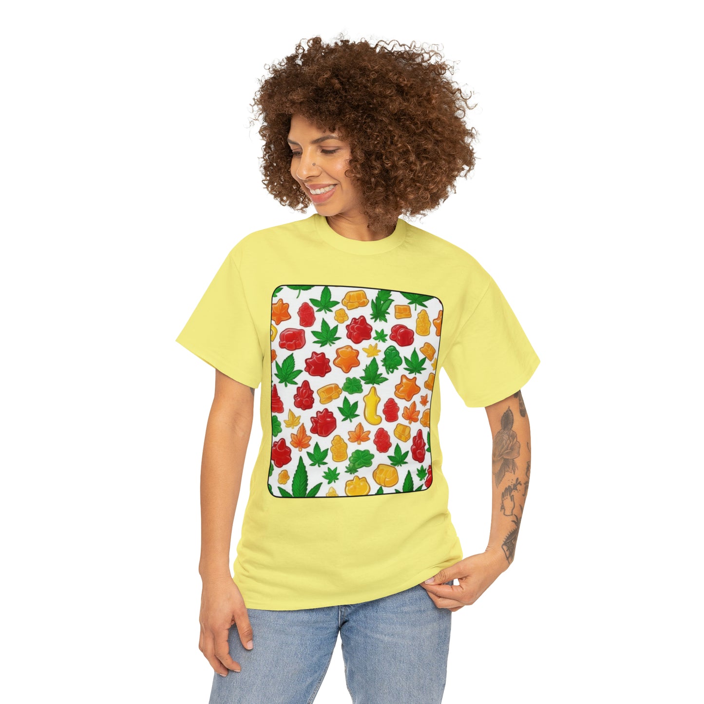Unisex Heavy Cotton Tee Cannabis Enthusiast No. 8