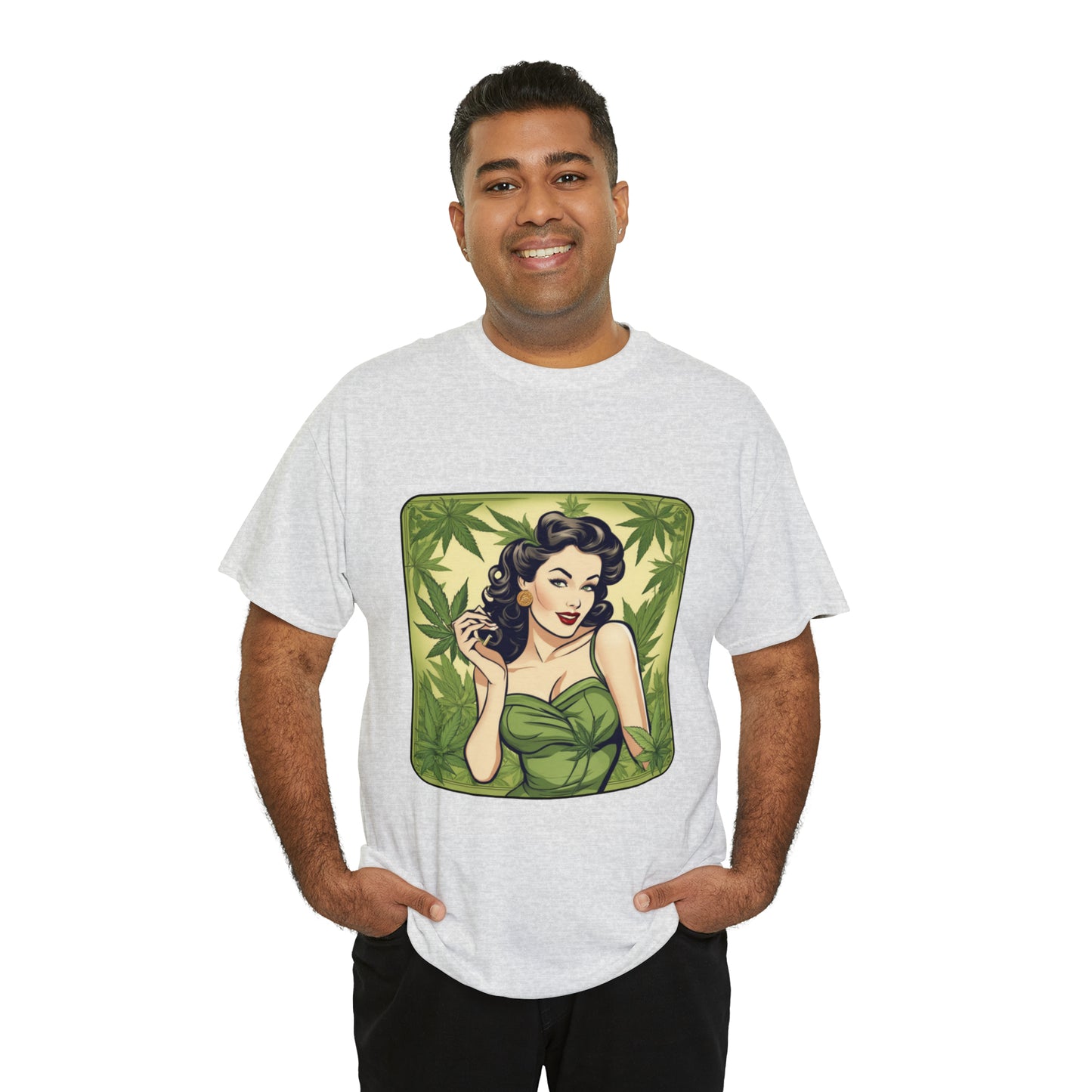 Unisex Heavy Cotton Tee Cannabis Enthusiast No. 11