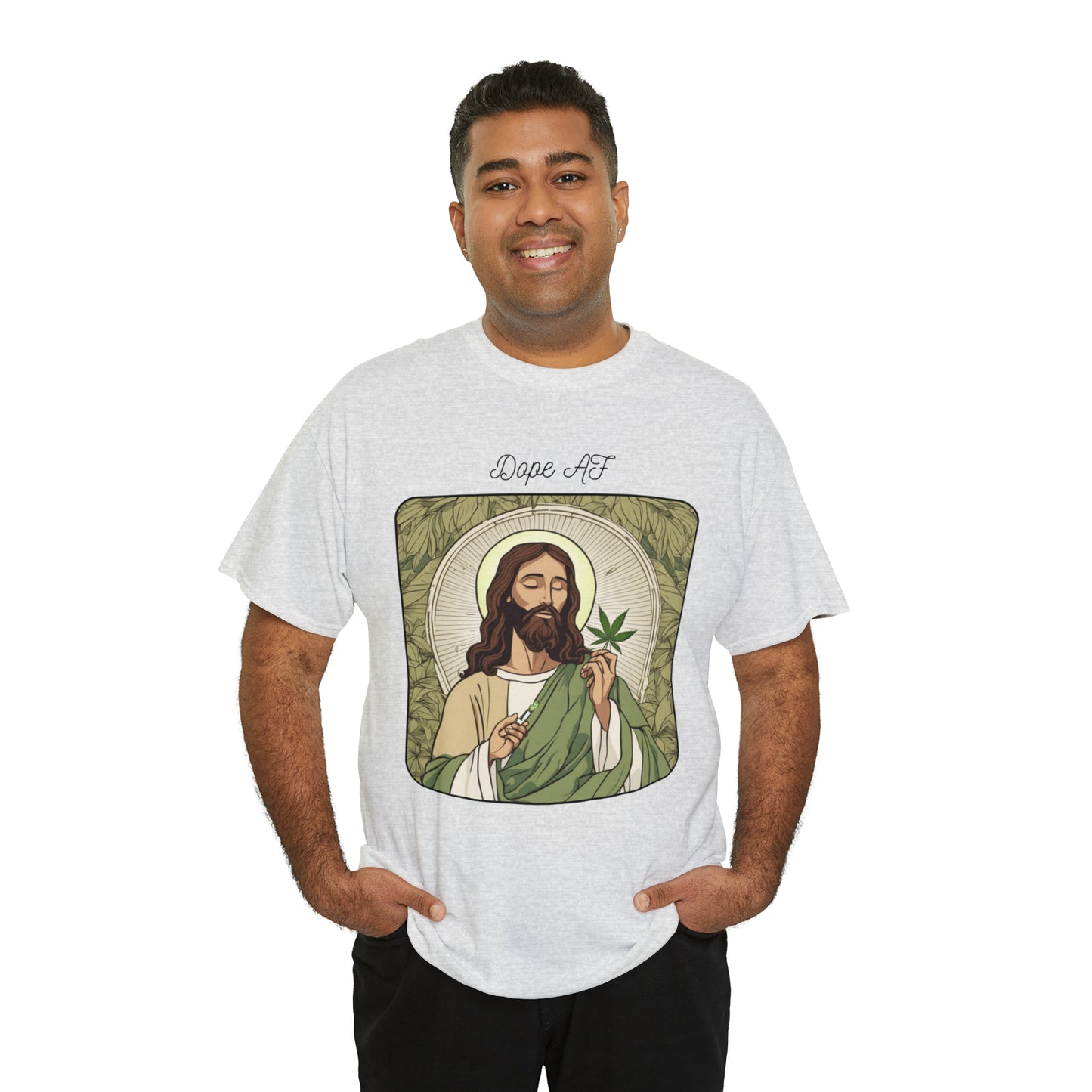 Unisex Heavy Cotton Tee Cannabis Enthusiast Series Dope