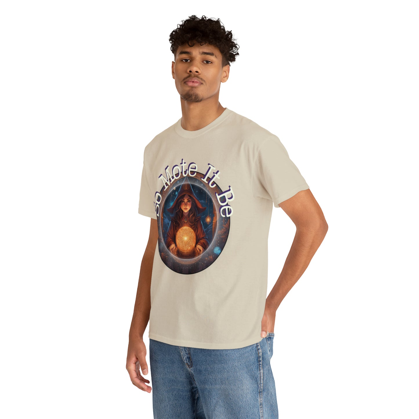 Unisex Heavy Cotton Tee So Mote It Be