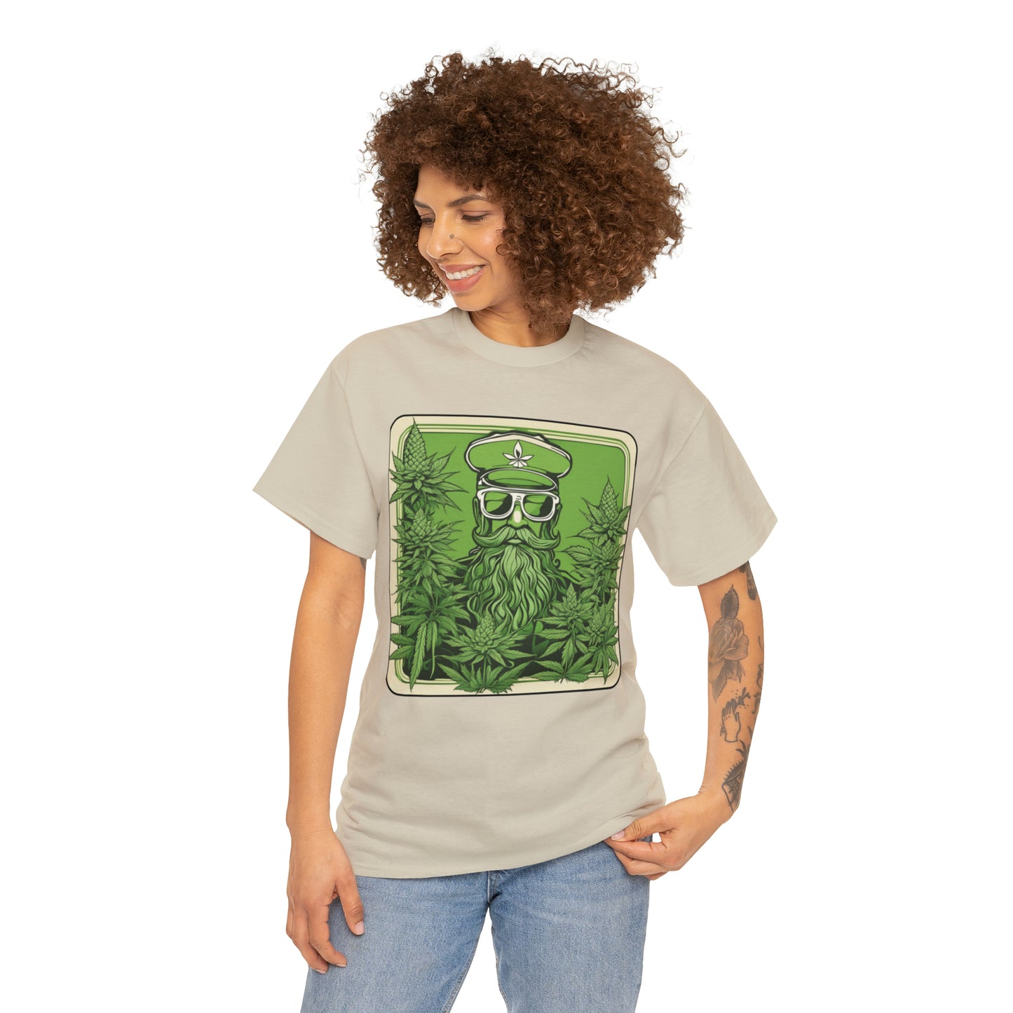 Unisex Heavy Cotton Tee Cannabis Enthusiast No.3