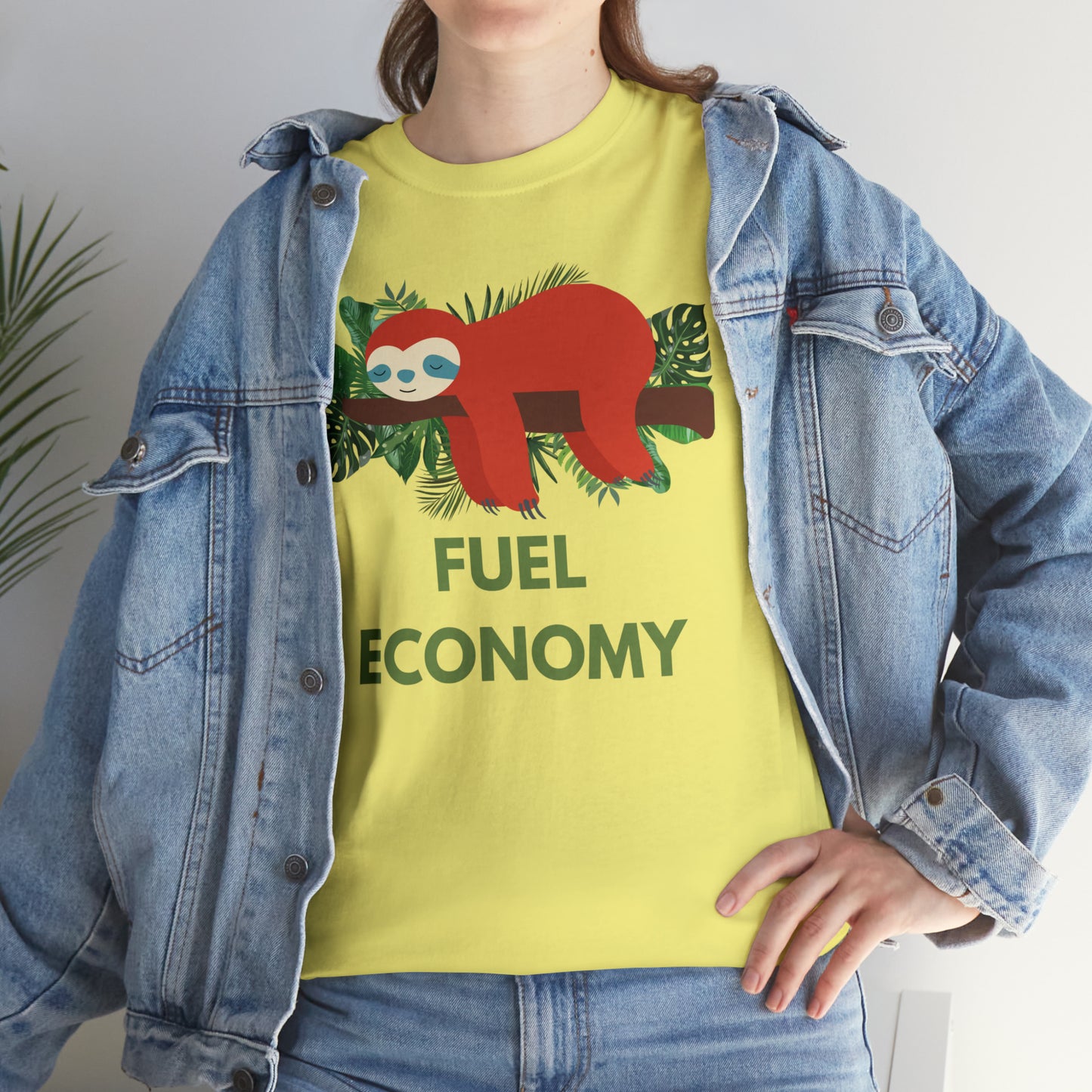 Fuel Economy Graphic Tshirt Unisex Heavy Cotton Tee