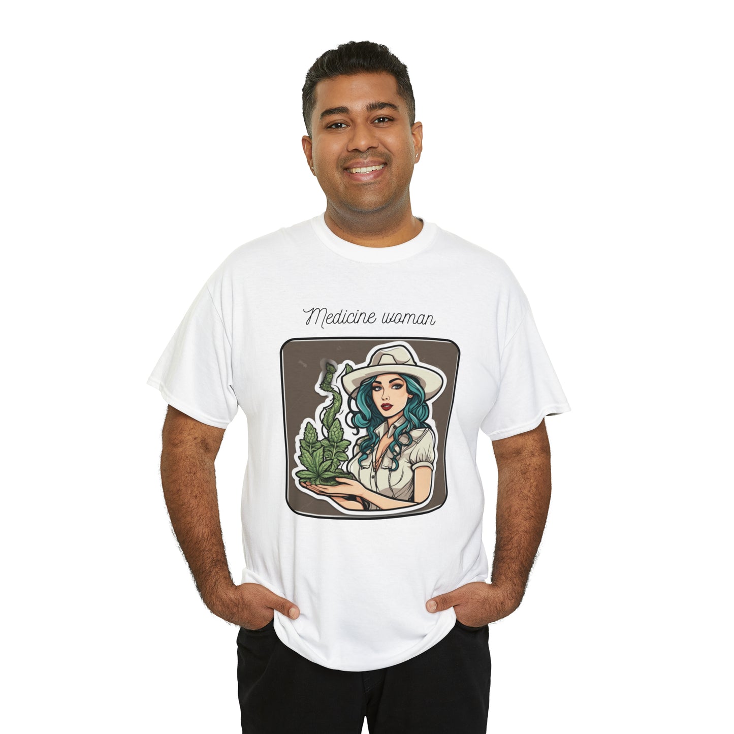 Unisex Heavy Cotton Tee Cannabis Enthusiast Series Dope AF