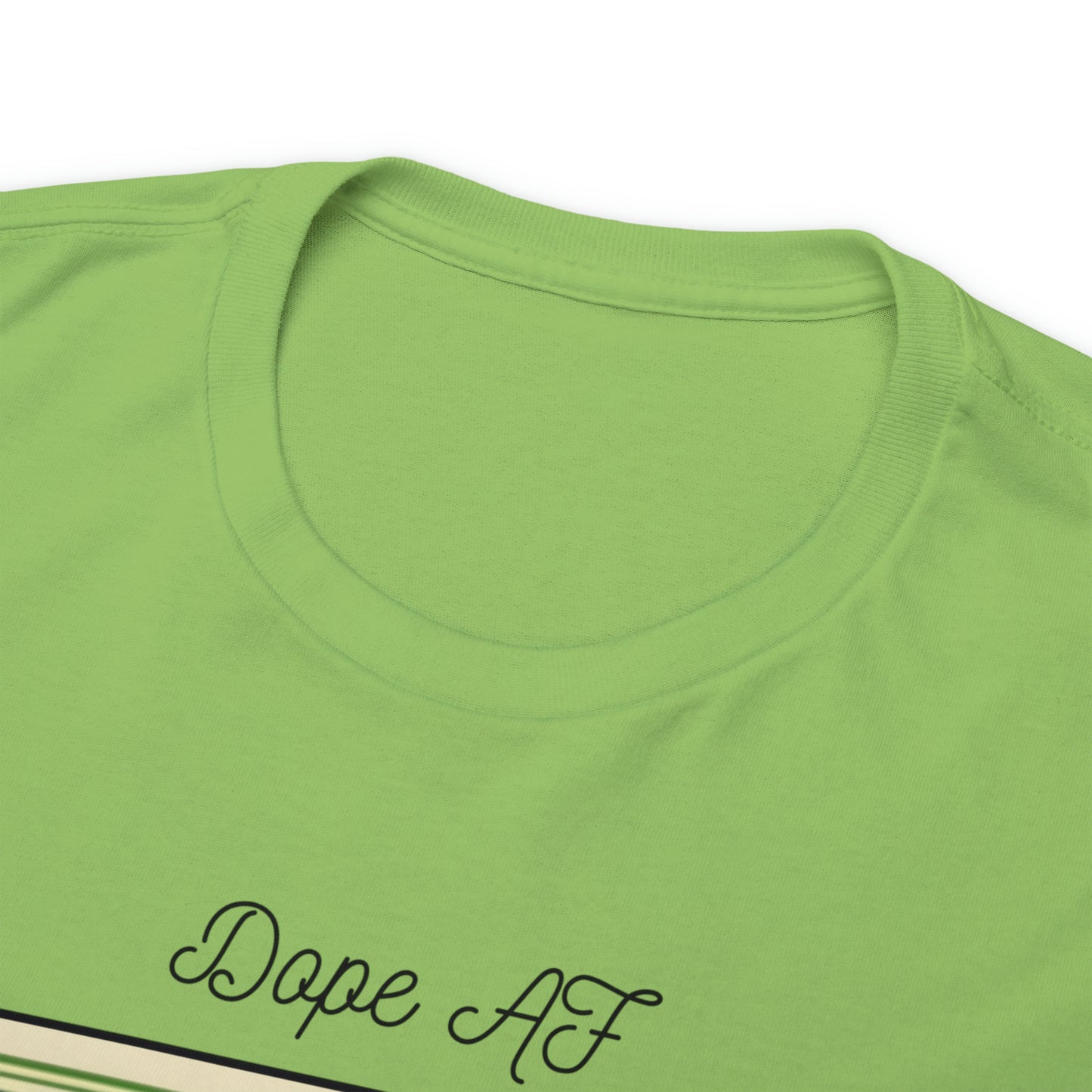 Unisex Heavy Cotton Tee Cannabis Enthusiast Series Dope AF