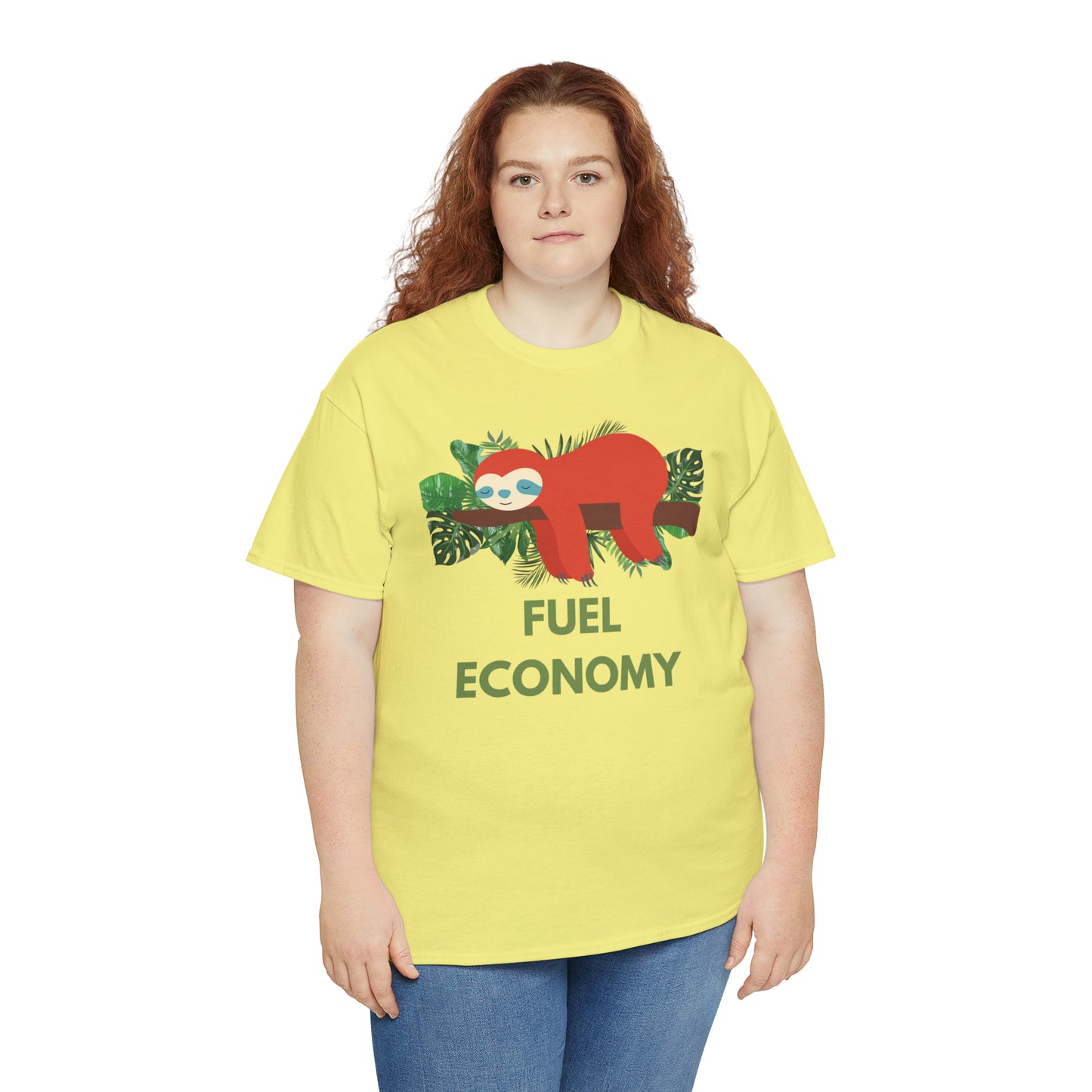 Fuel Economy Graphic Tshirt Unisex Heavy Cotton Tee