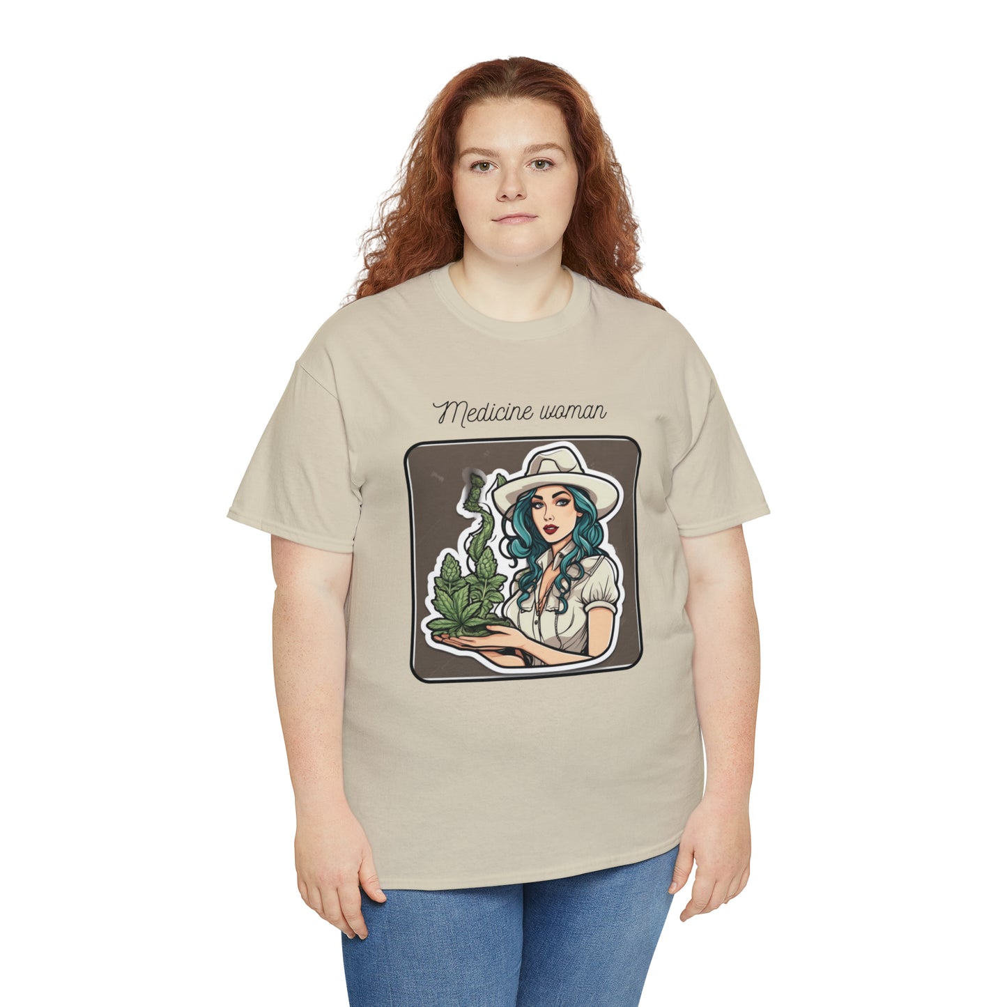 Unisex Heavy Cotton Tee Cannabis Enthusiast Series Dope AF