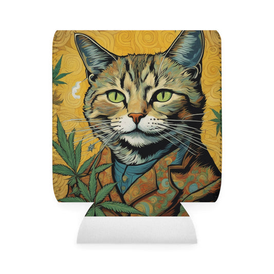 Can Cooler Sleeve Kitten Love Series
