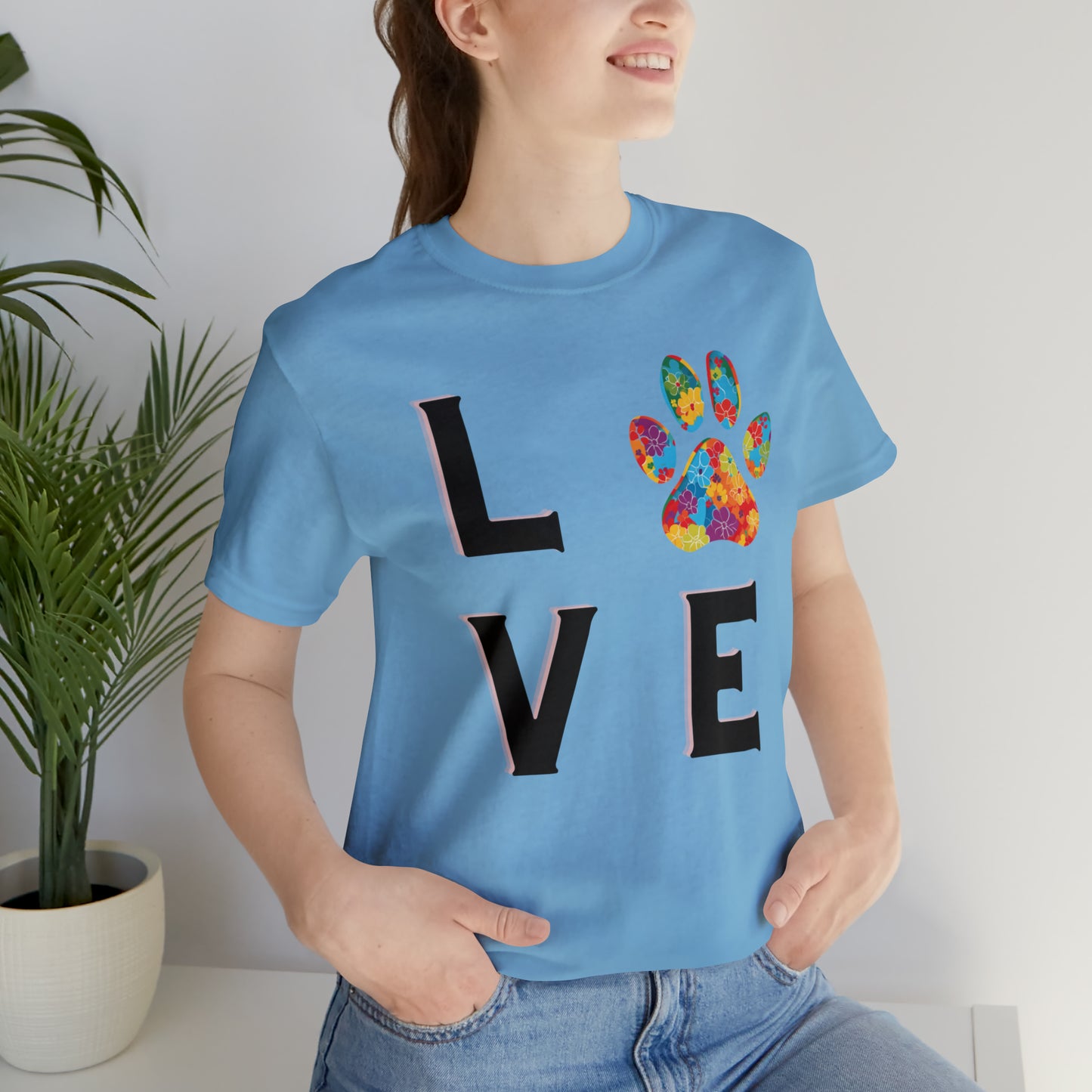 Puppy LOVE Unisex Jersey Short Sleeve Tee