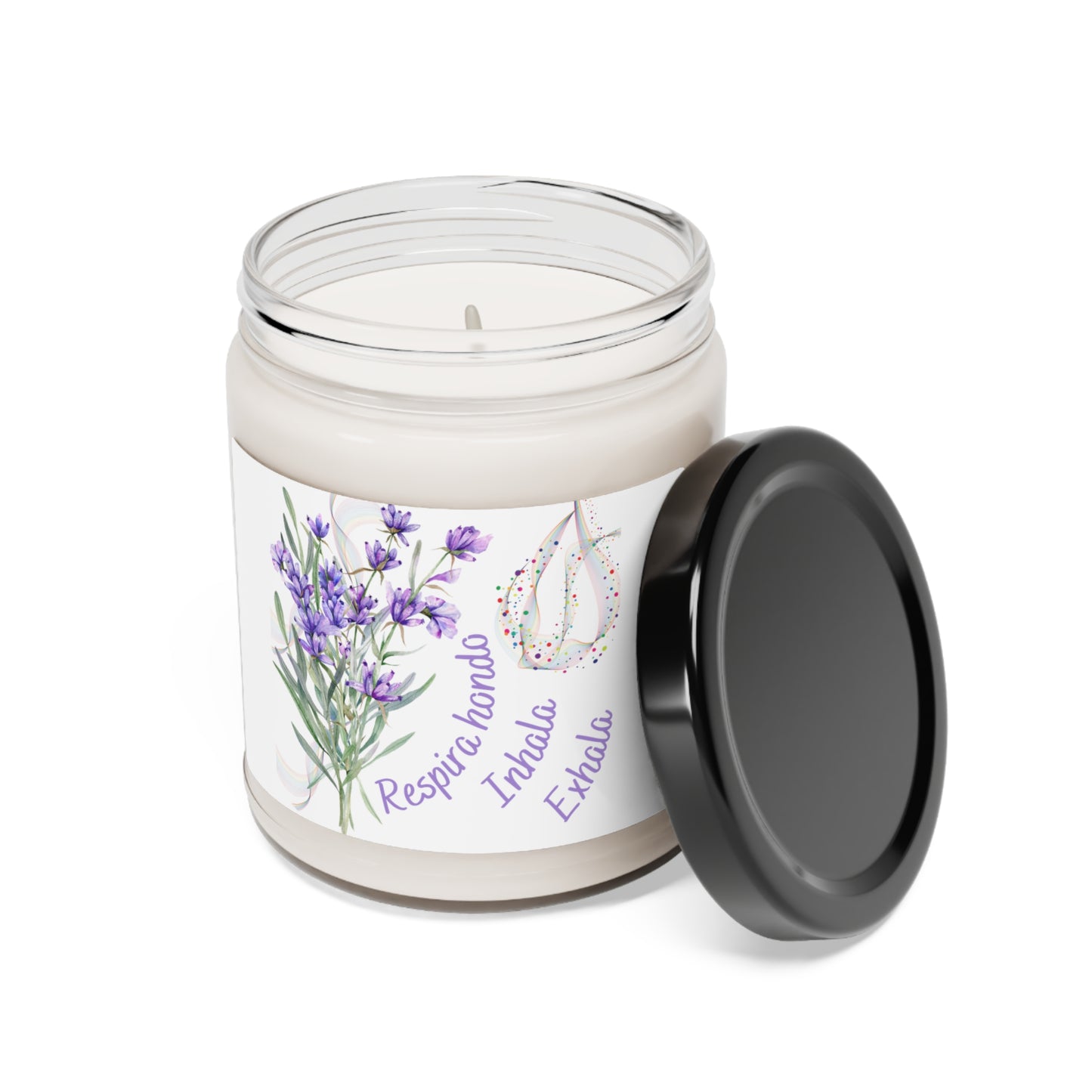Respira hondo Scented Soy Candle, 9oz