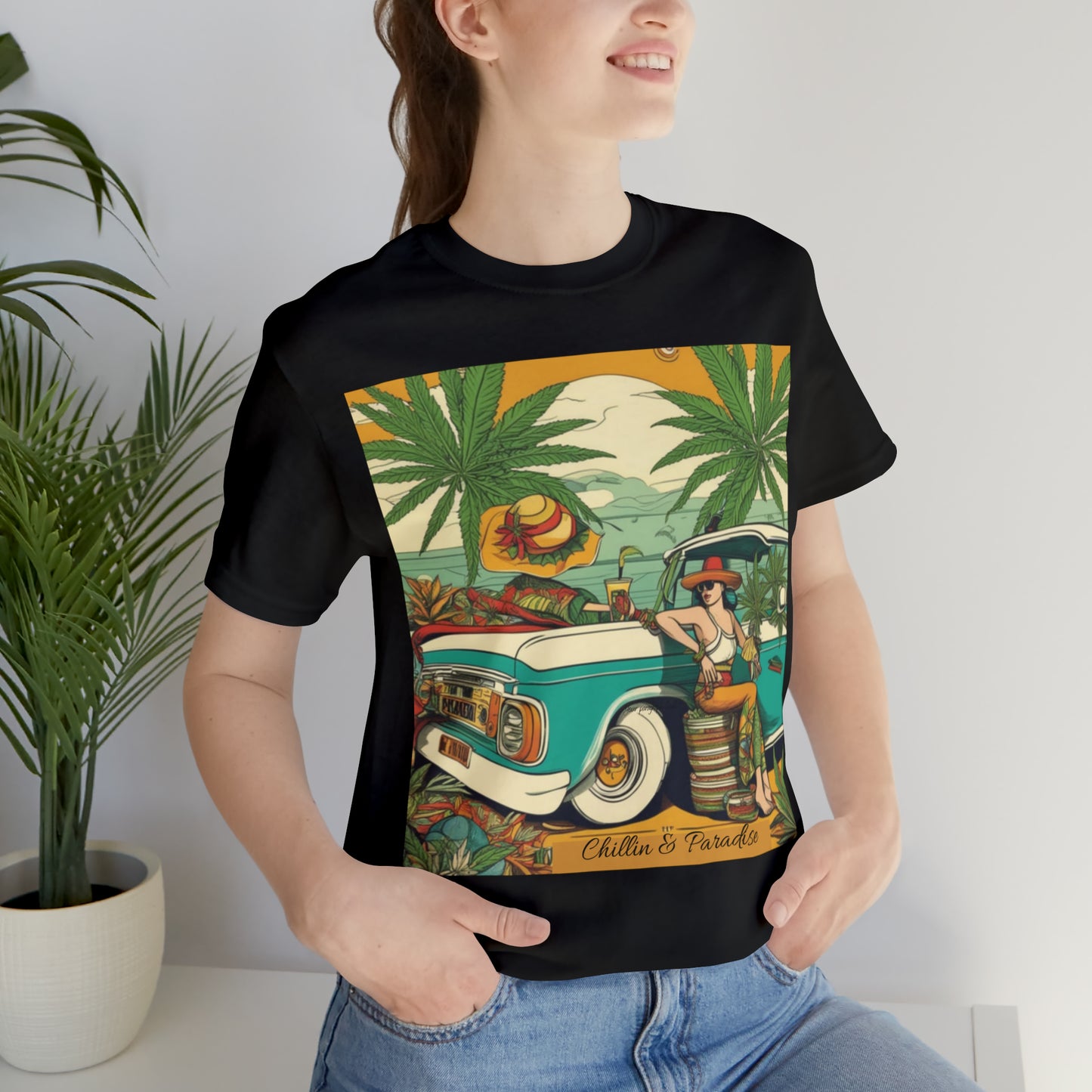 Unisex Jersey Short Sleeve Tee Cannabis Enthusiast Series