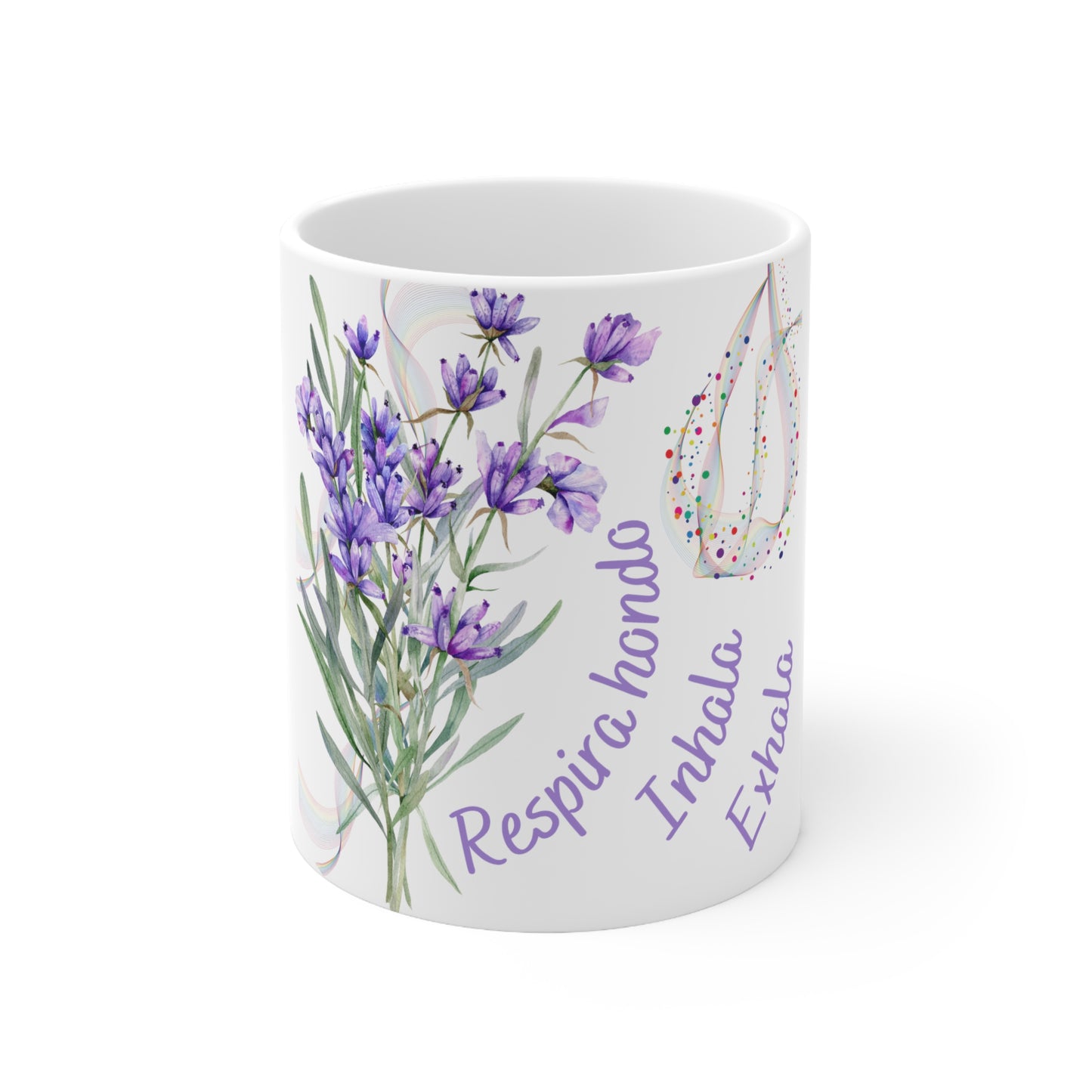 Respira hondo Ceramic Mug 11oz